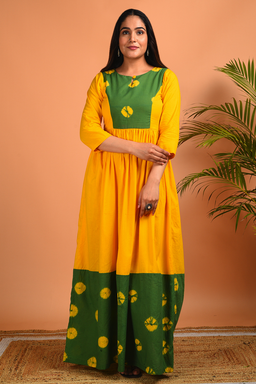 Shehar Yoke Dress