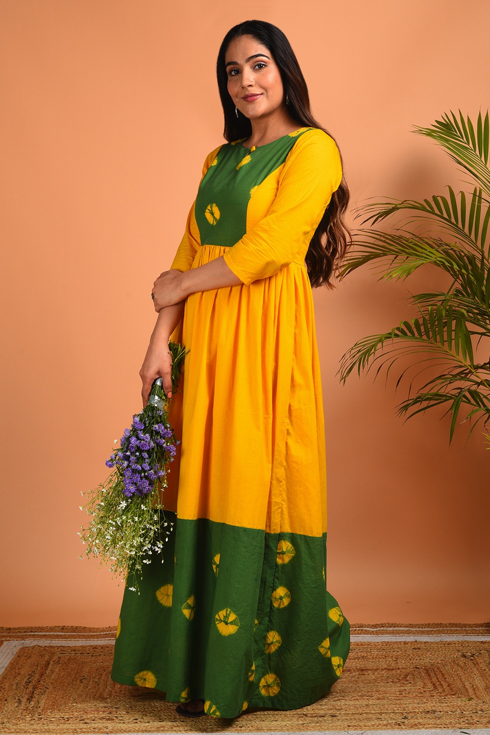 Shehar Yoke Dress