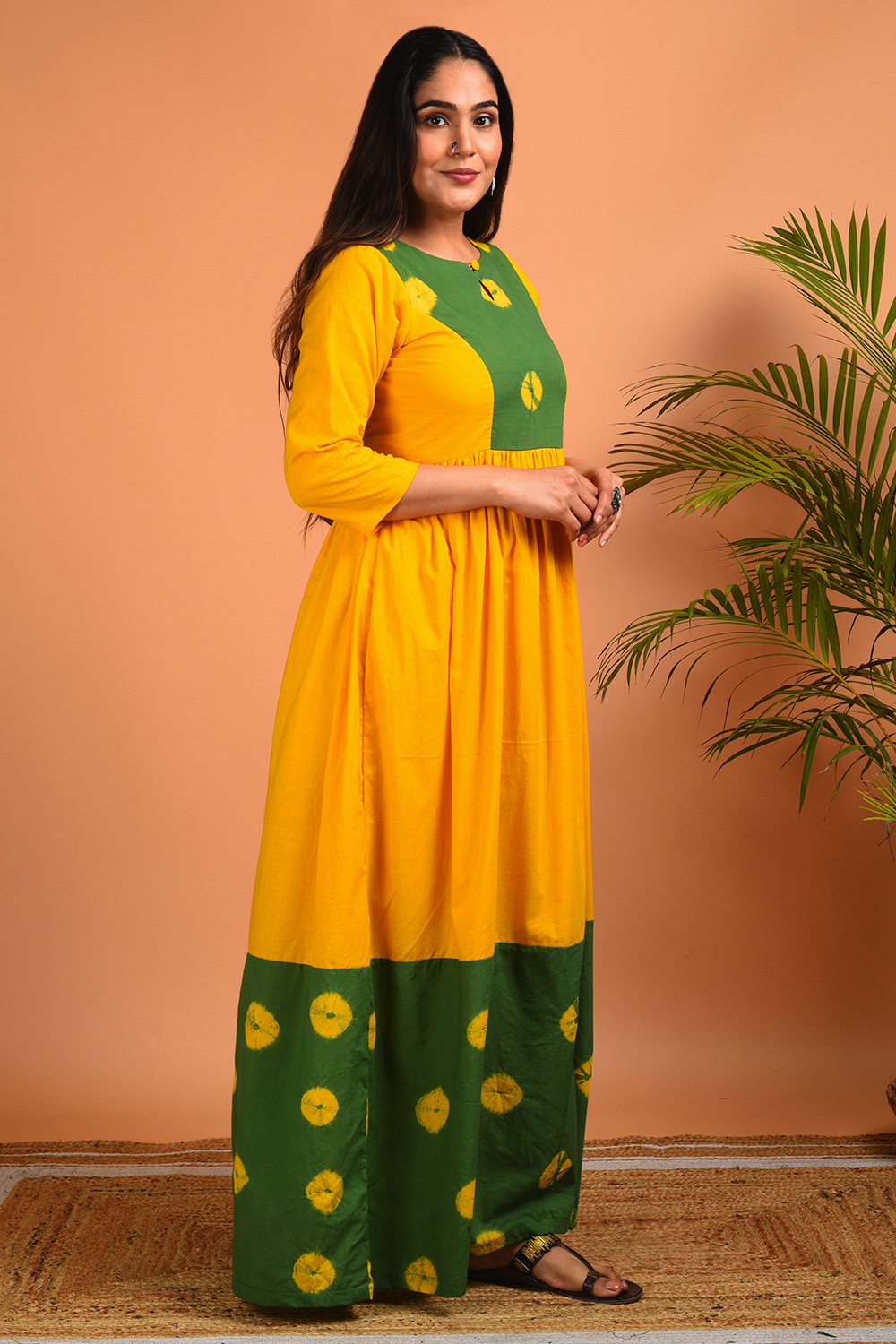 Shehar Yoke Dress