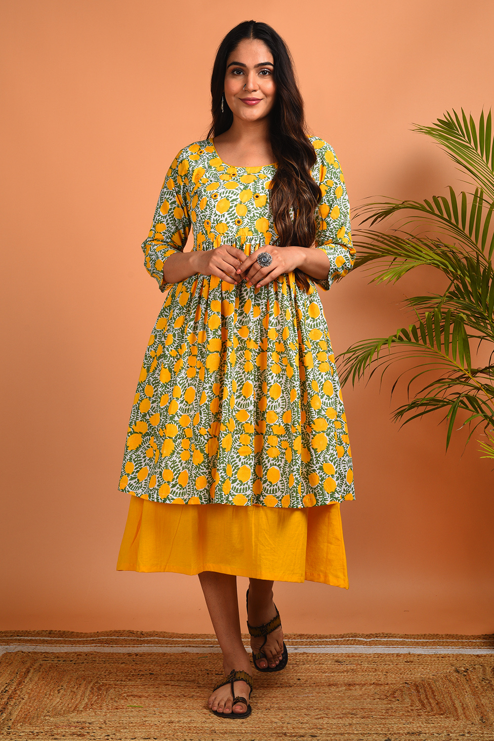 Aaftaab Layered Dress