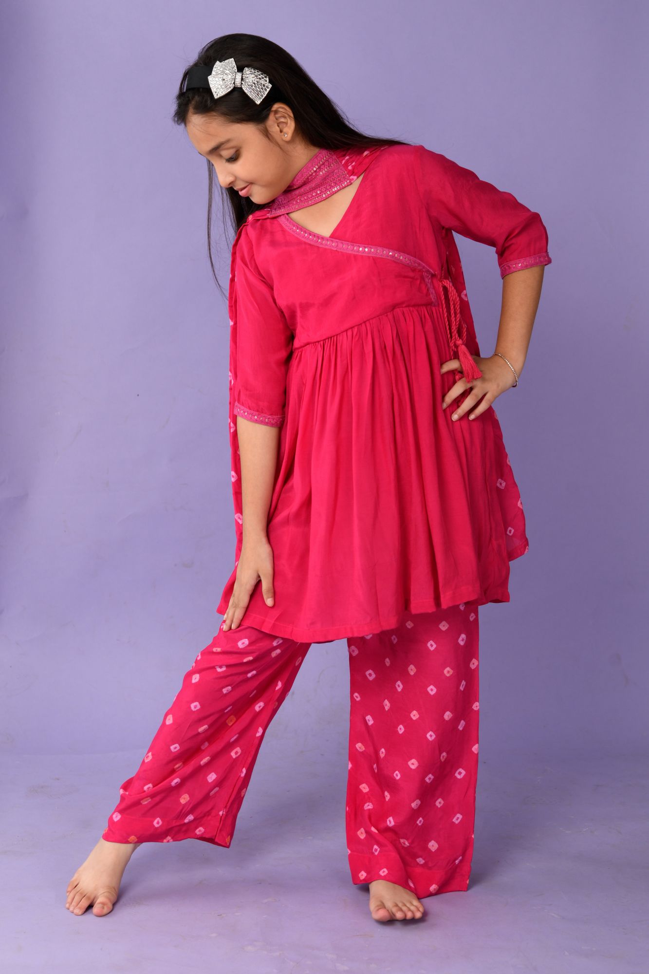 BANDHINI ANGRAKHA SET