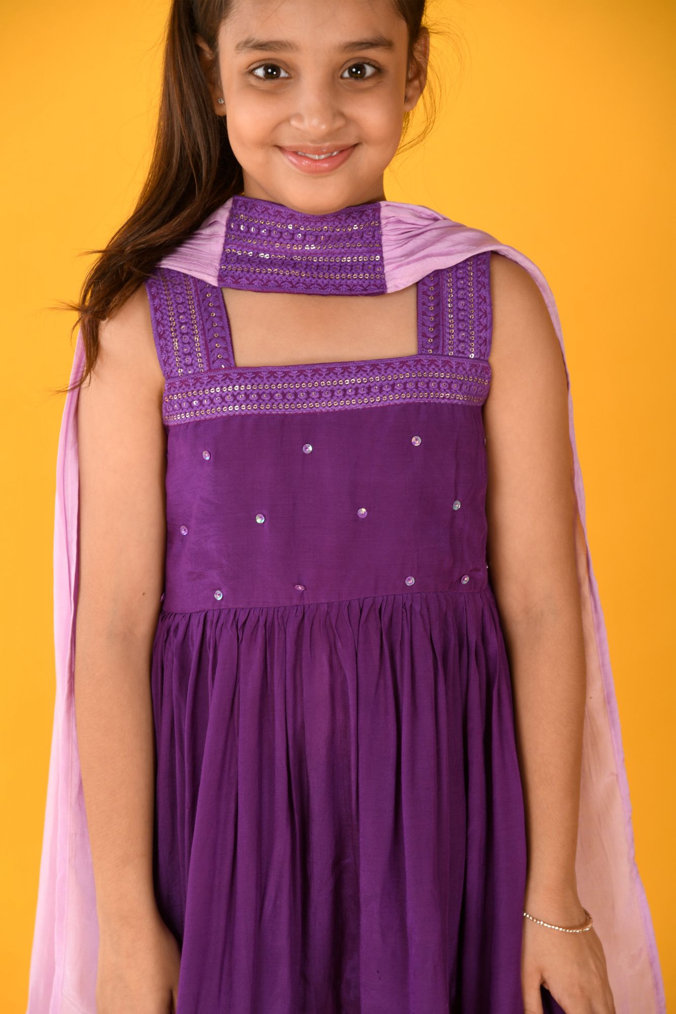 PURPLE LACE SET