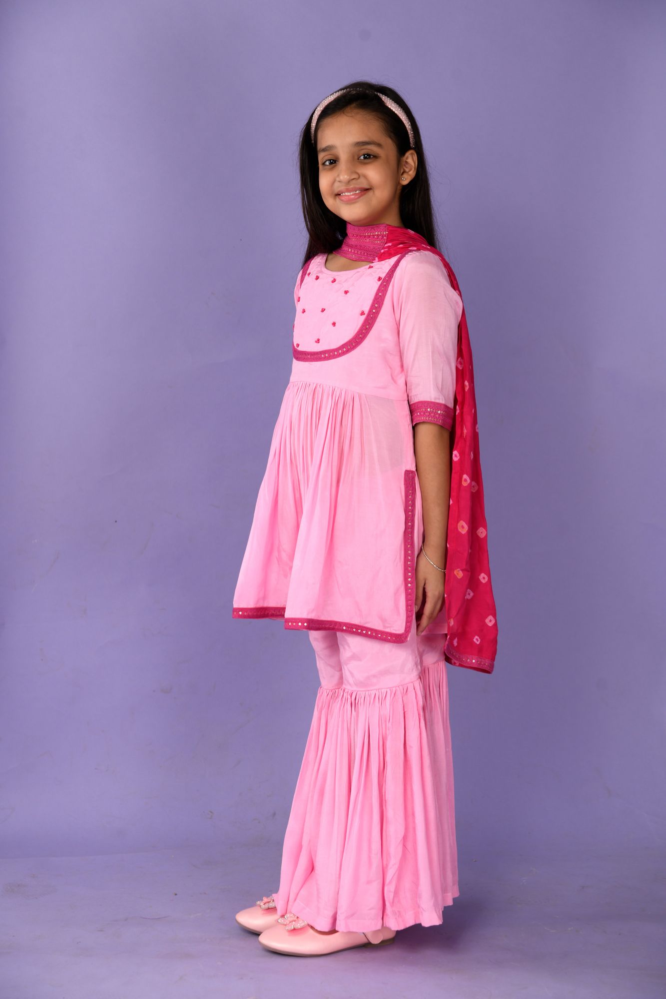 PINK SEQUIN SET