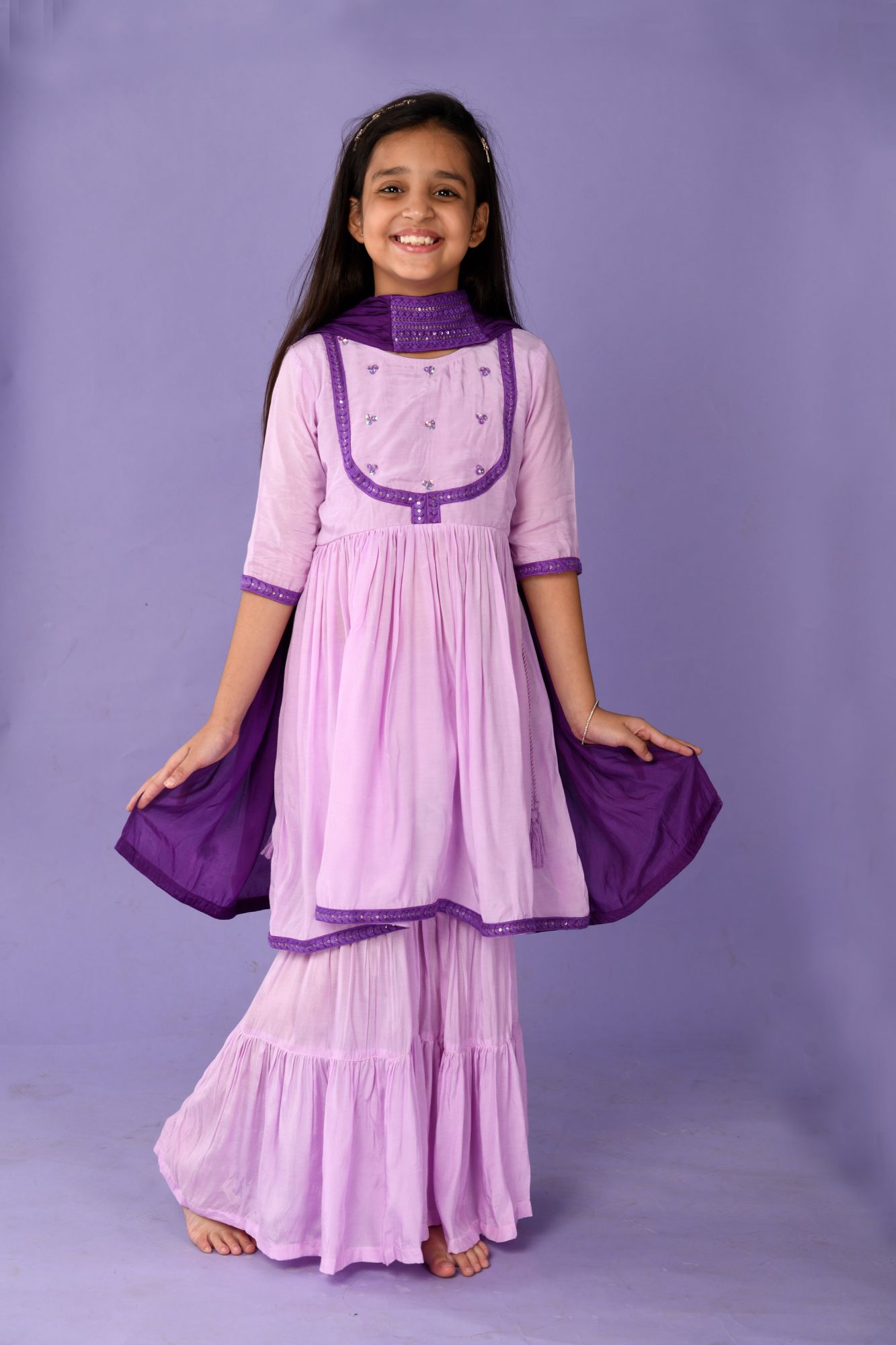 LAVENDER SEQUIN SET