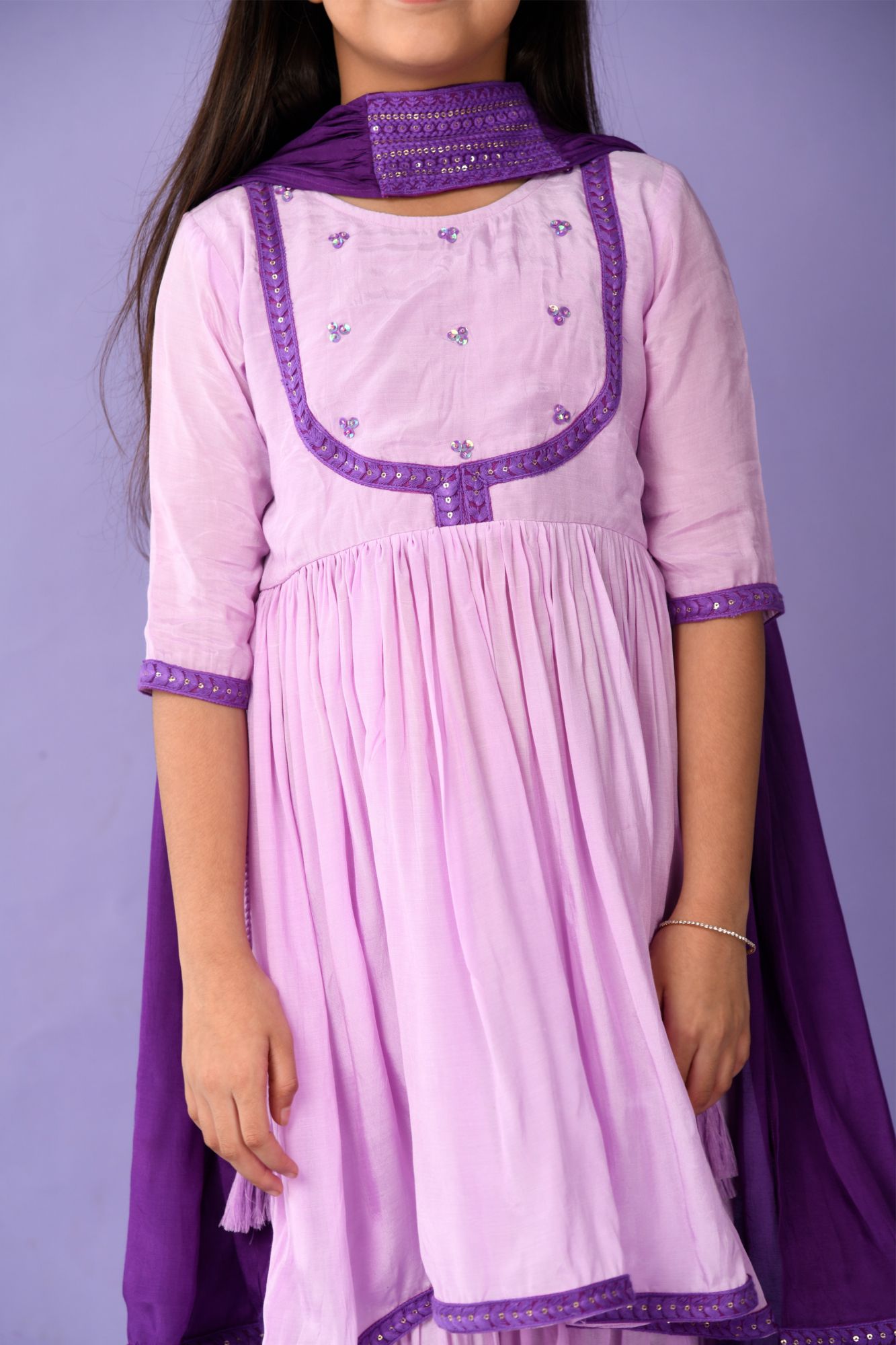 LAVENDER SEQUIN SET