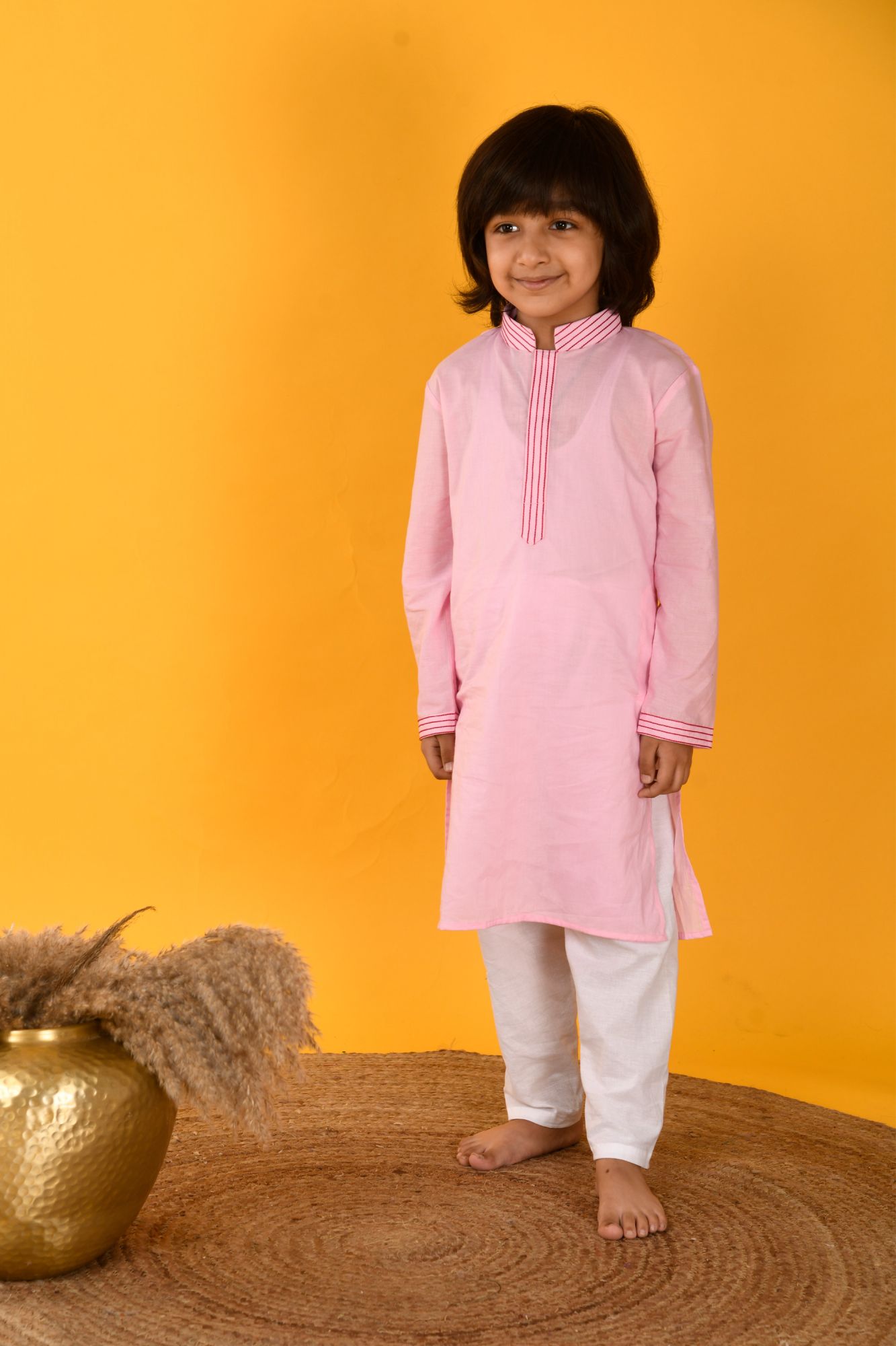 PINK KURTA SET