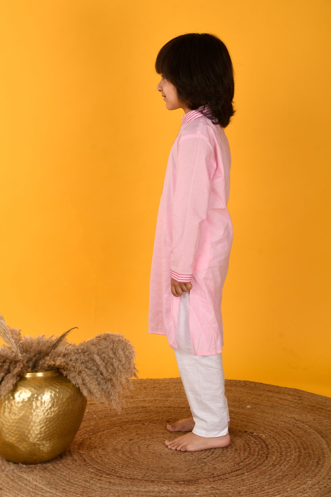 PINK KURTA SET