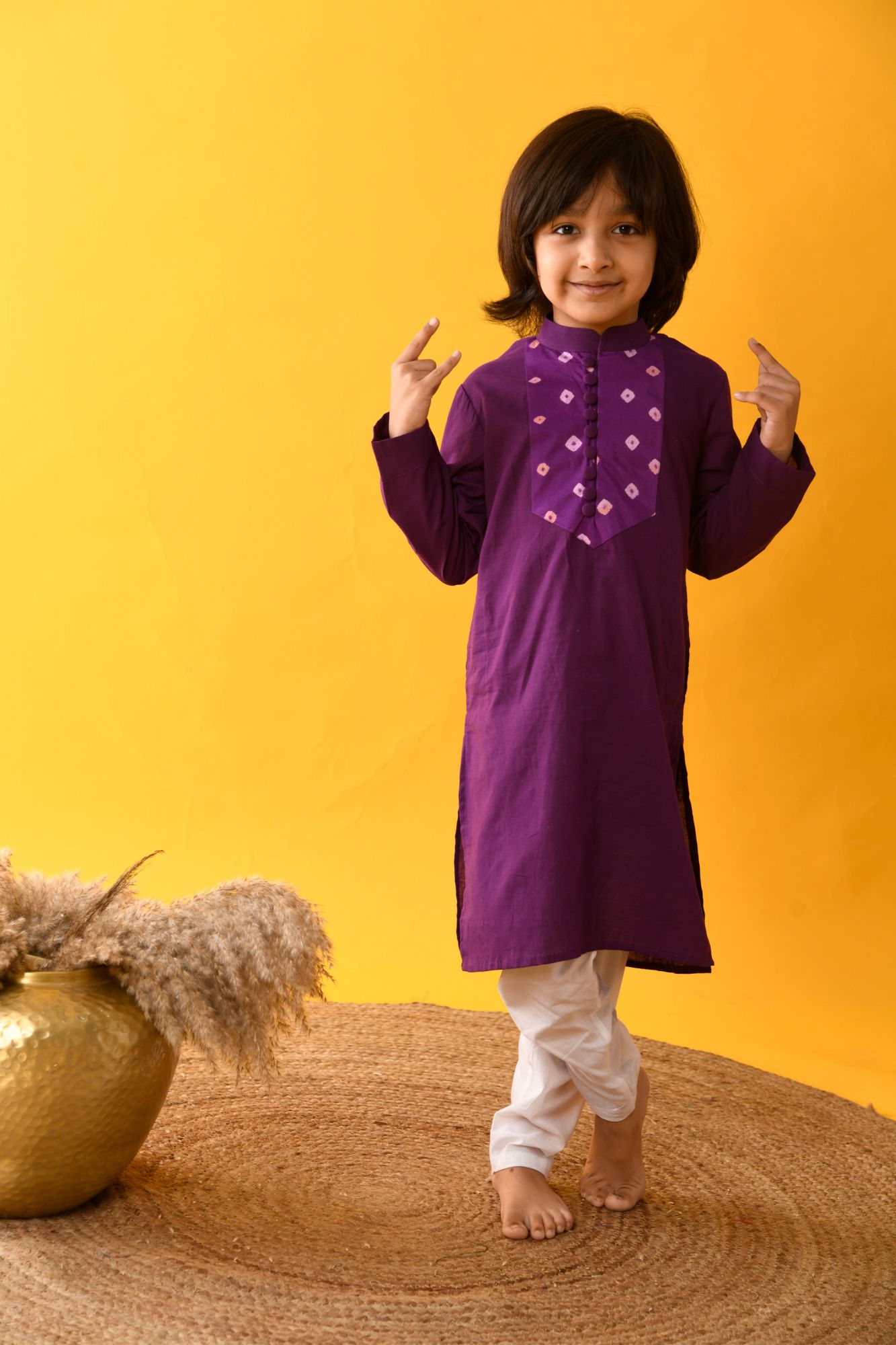 PURPLE YOKE SET