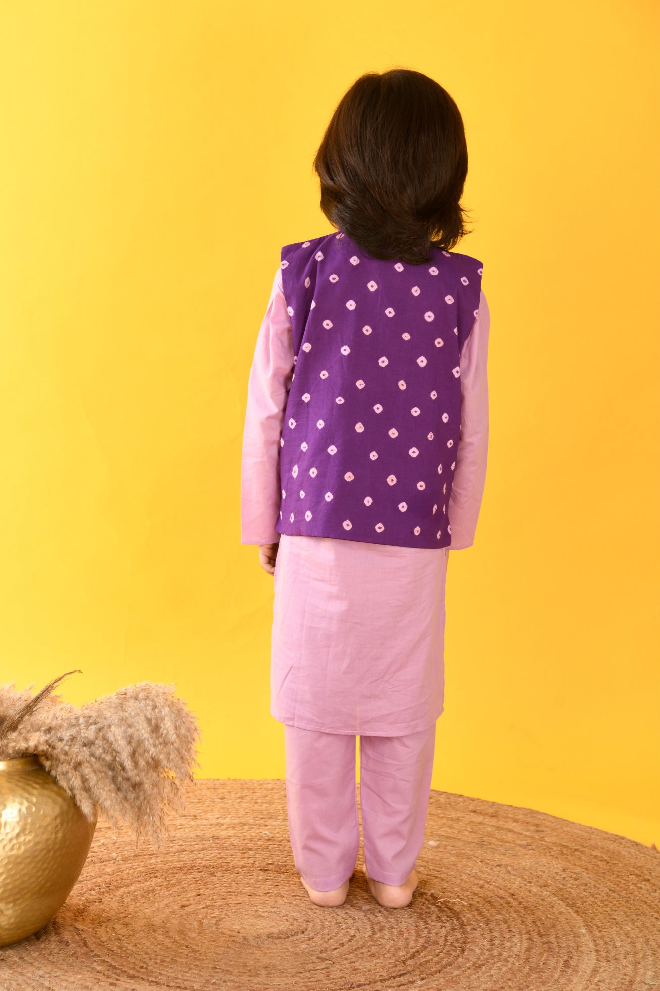 BANDHINI NEHRU JACKET SET