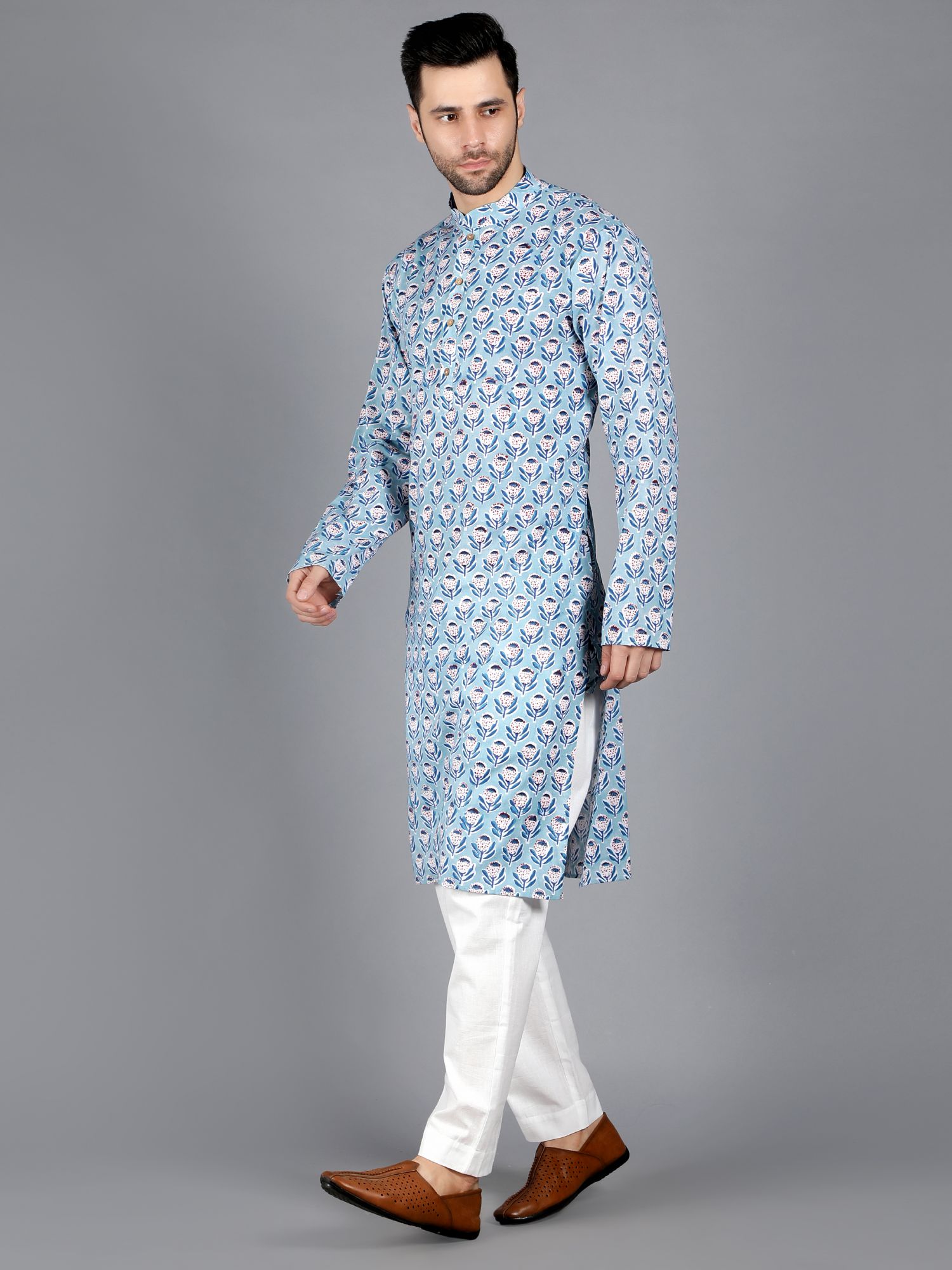 Vega Handblock Kurta