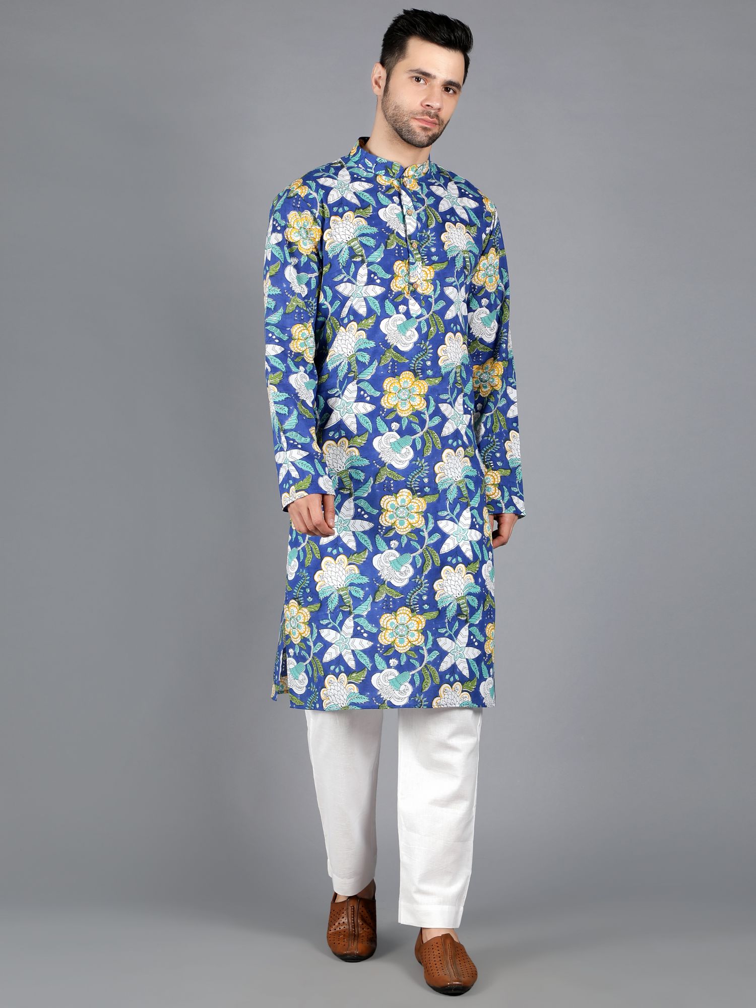 Achernar Blockprinted Kurta
