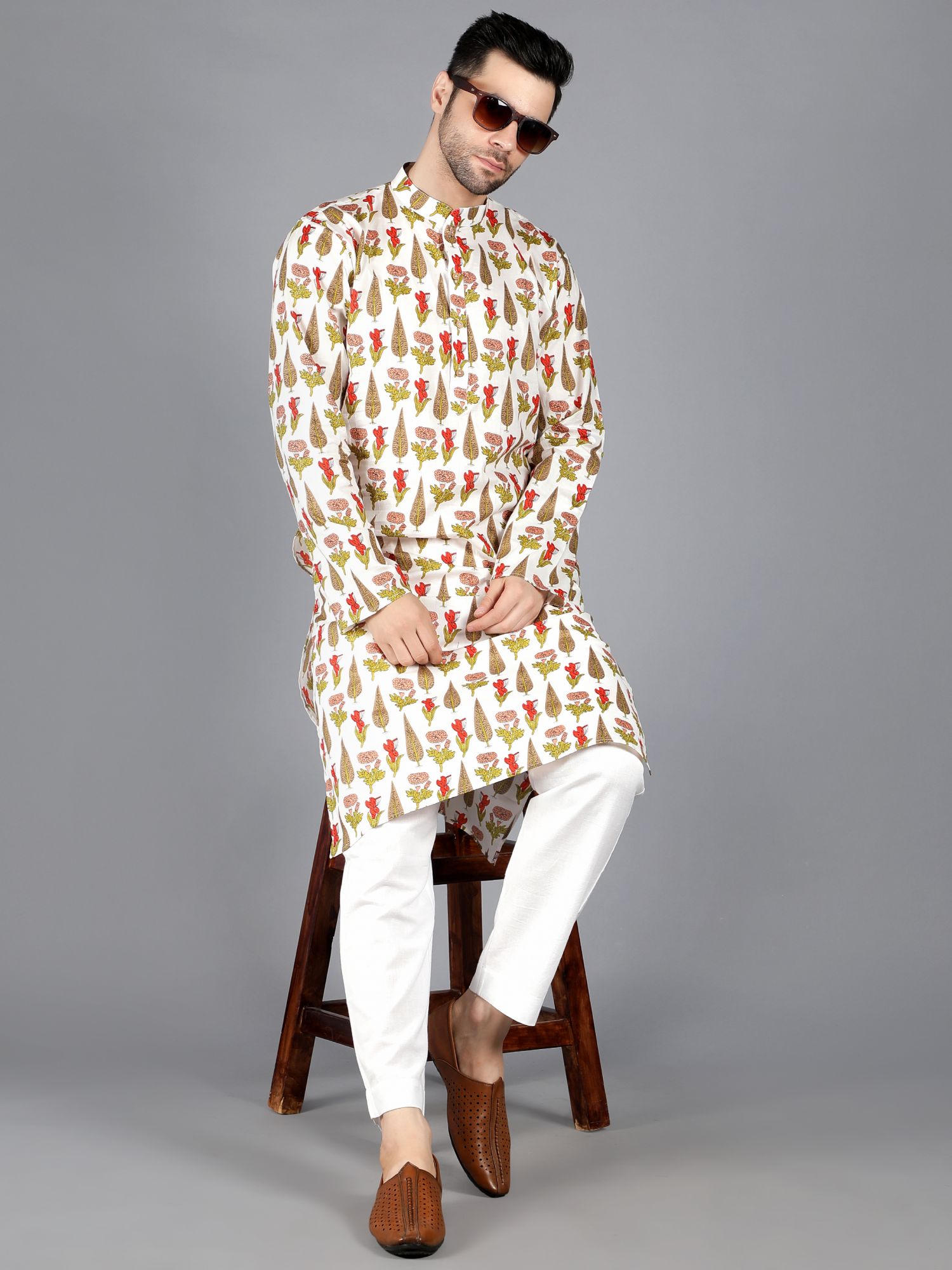 Harfi Printed Kurta