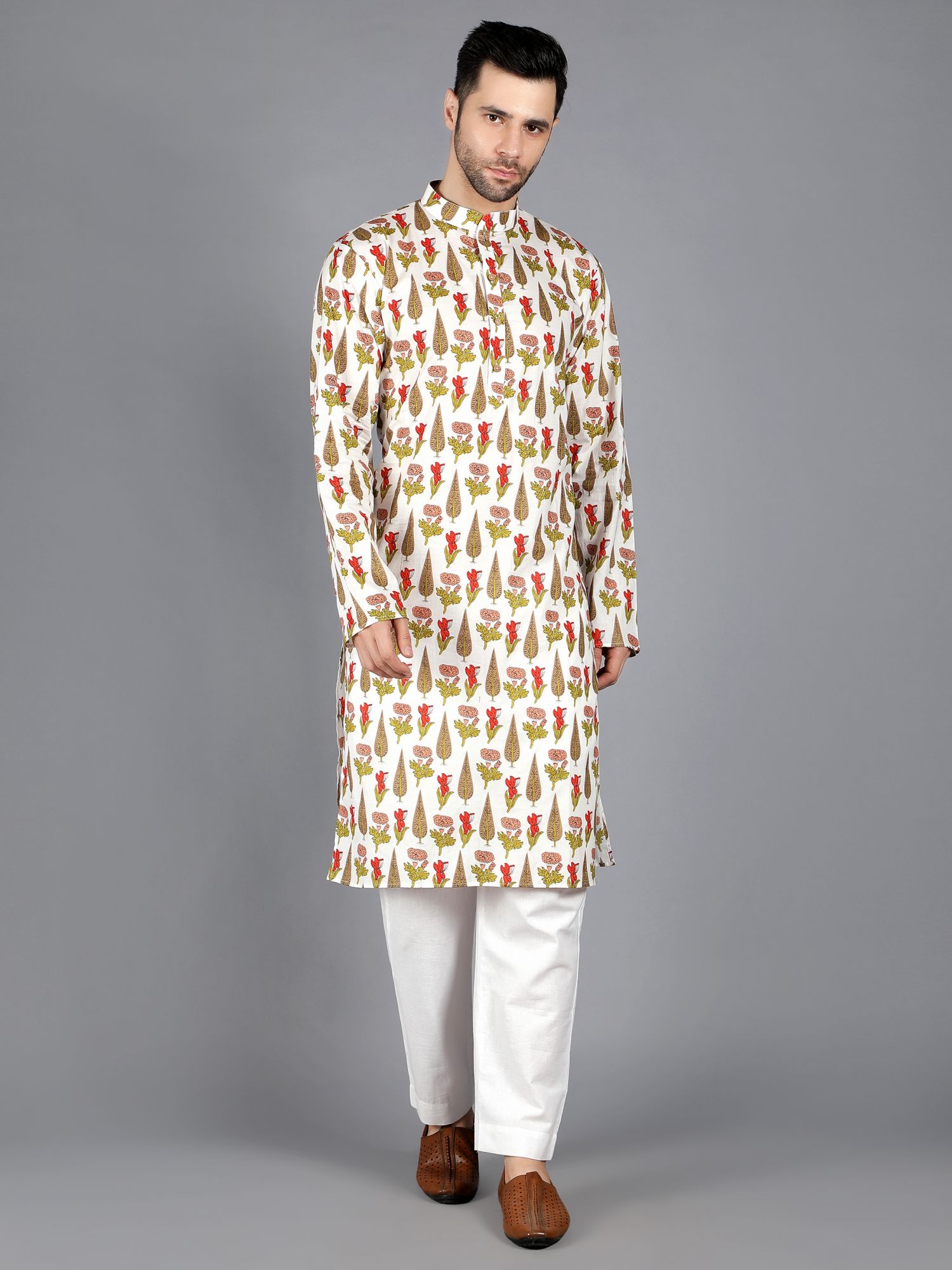 Harfi Printed Kurta