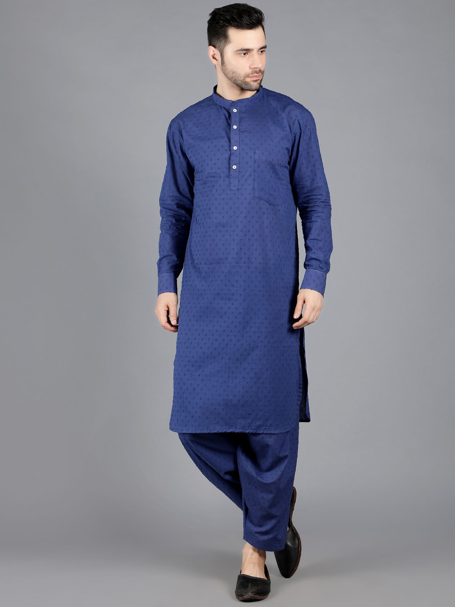 Antares handblock Bundi and Kurta set