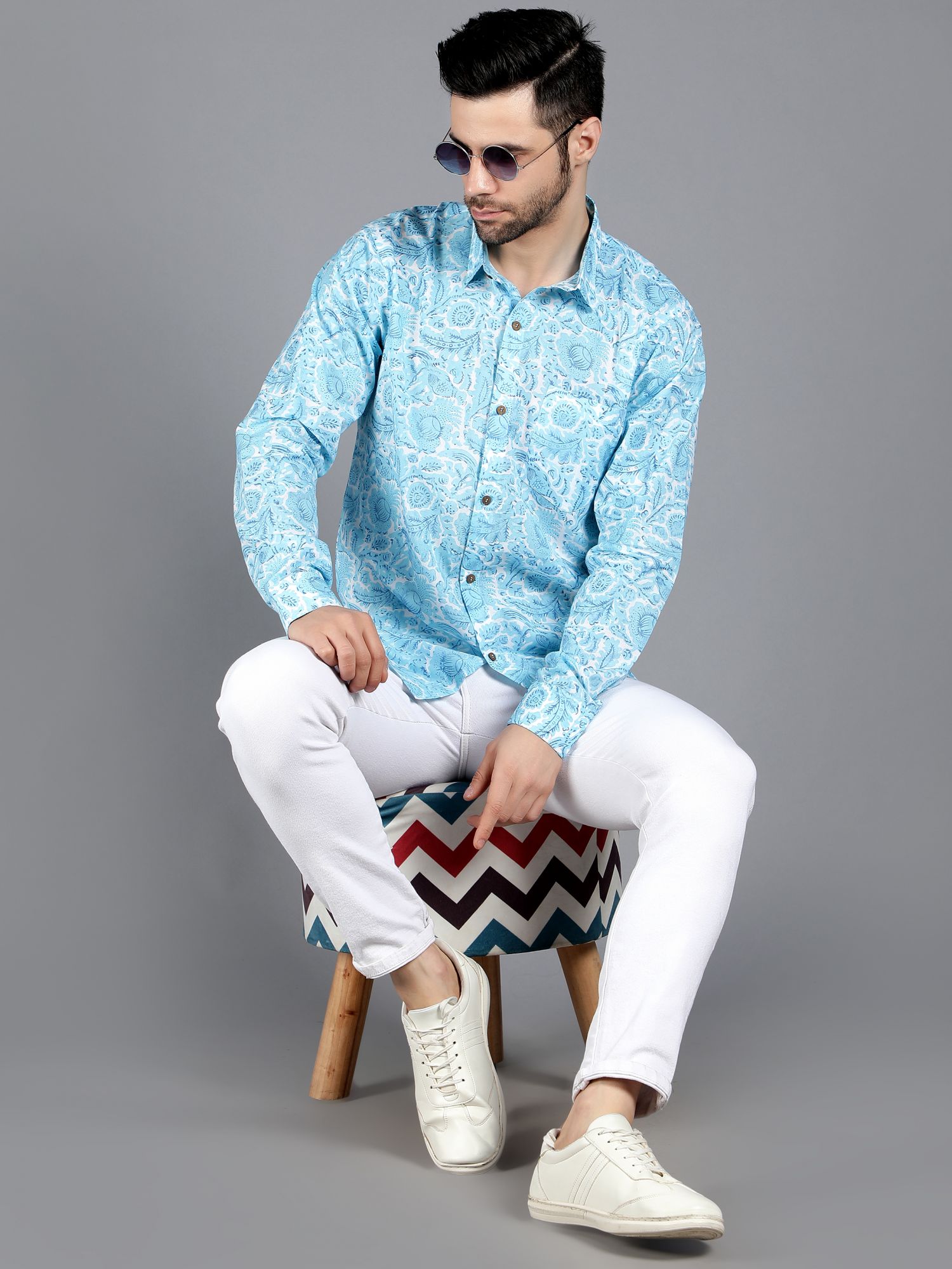 Capella Block Printed Shirt