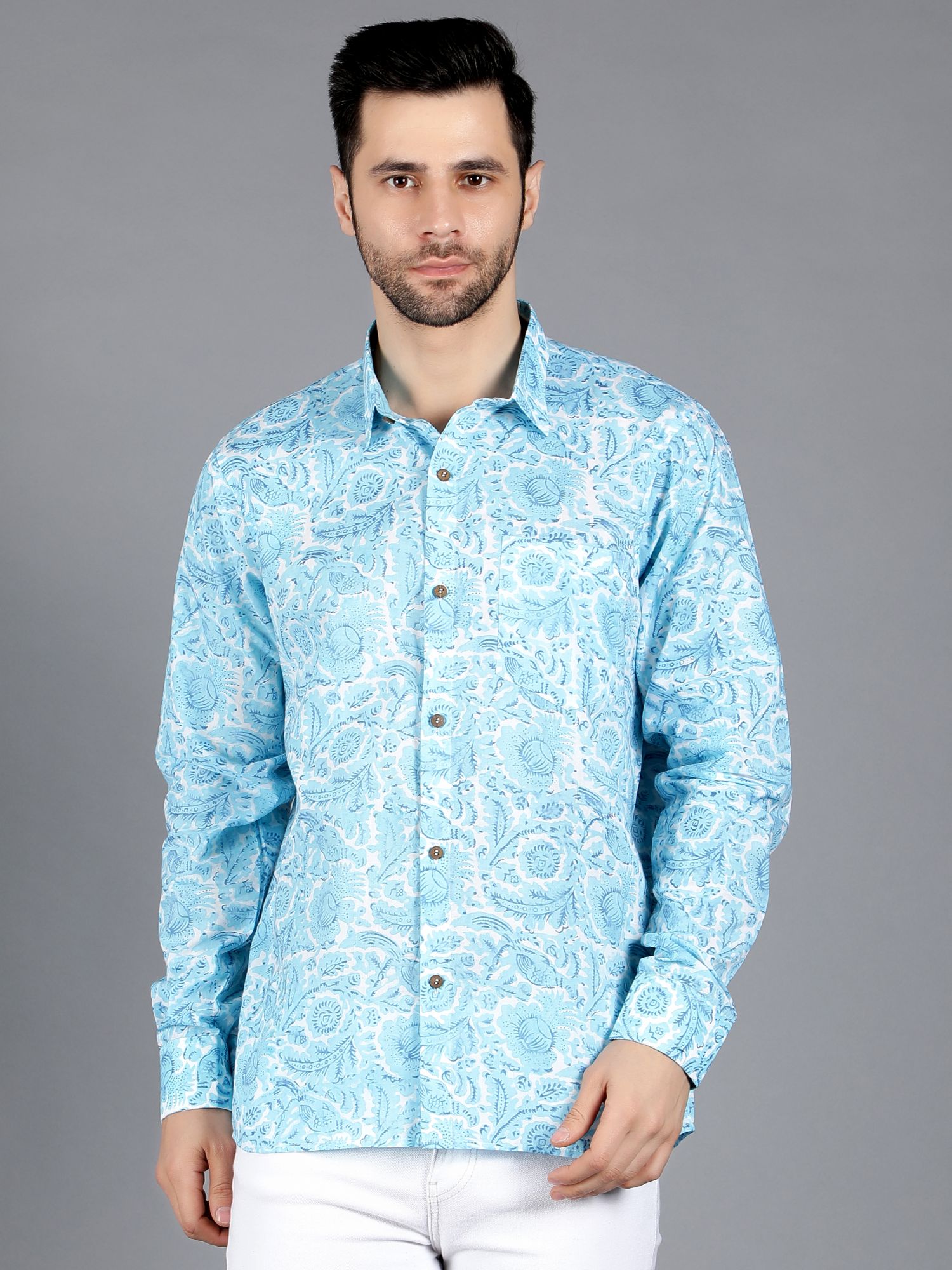 Capella Block Printed Shirt