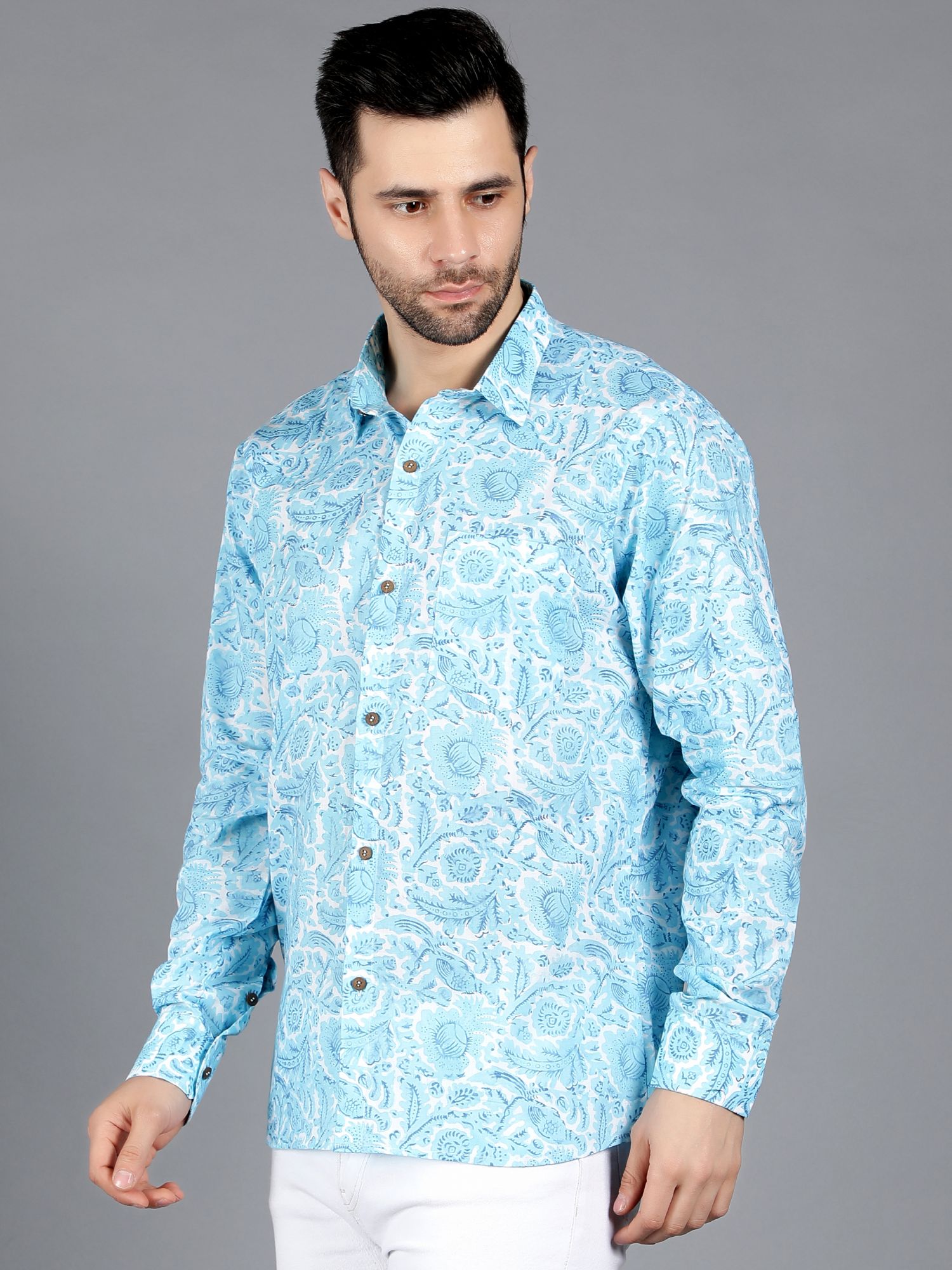 Capella Block Printed Shirt