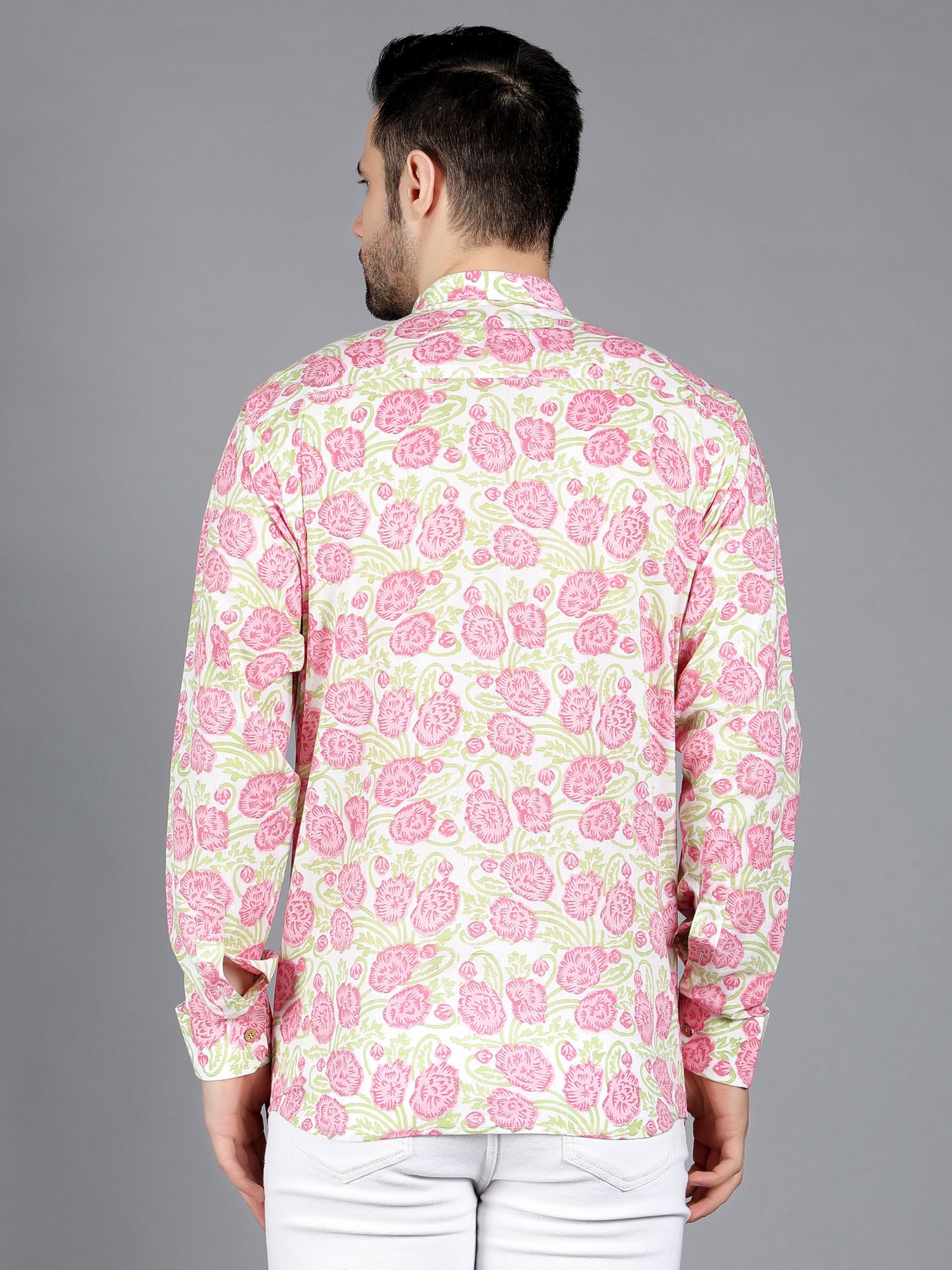 Pollux Handblock Cotton Shirt