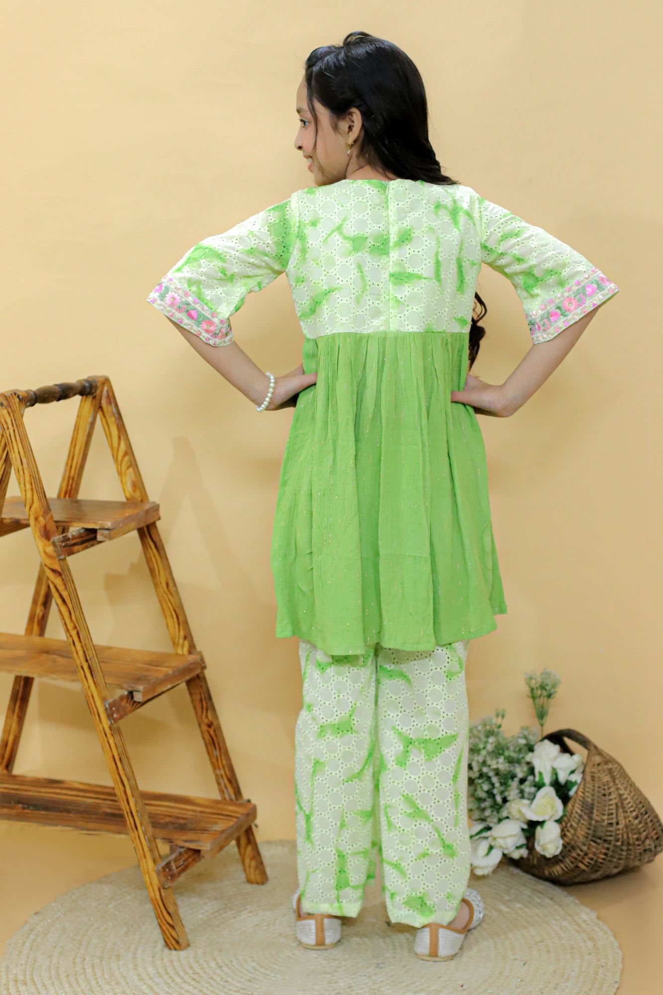 Ethereal Green Kurta Set