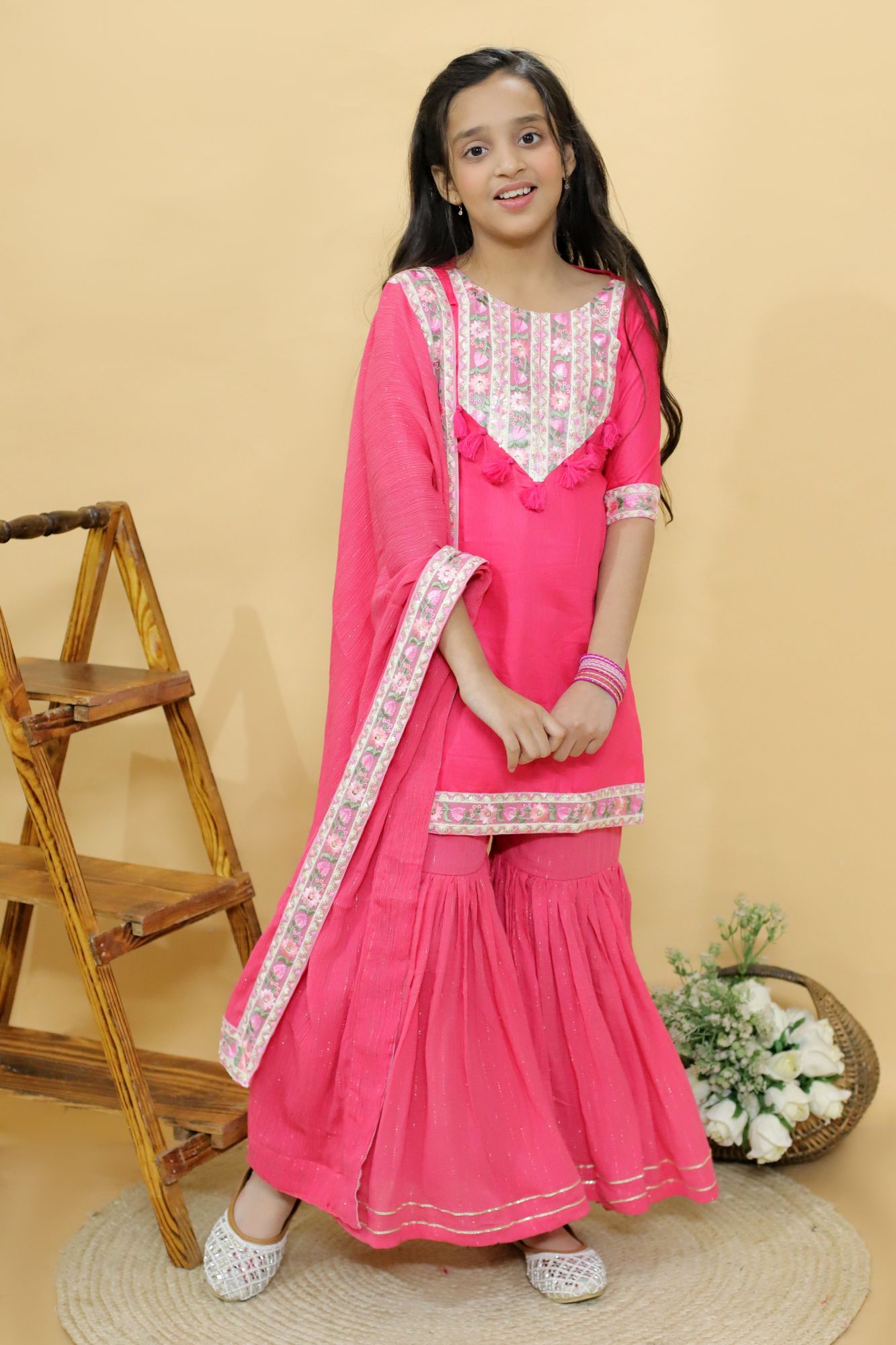 Peony Parade Sharara Set