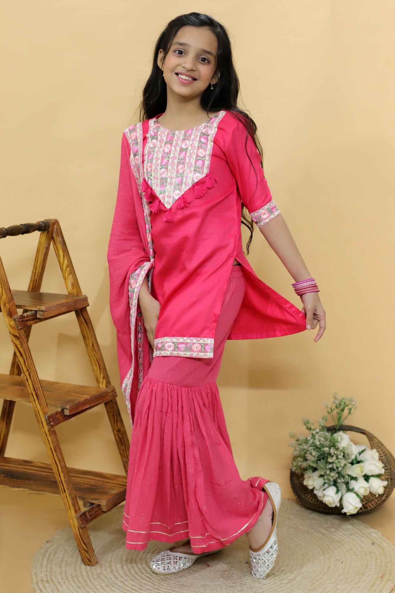 Peony Parade Sharara Set