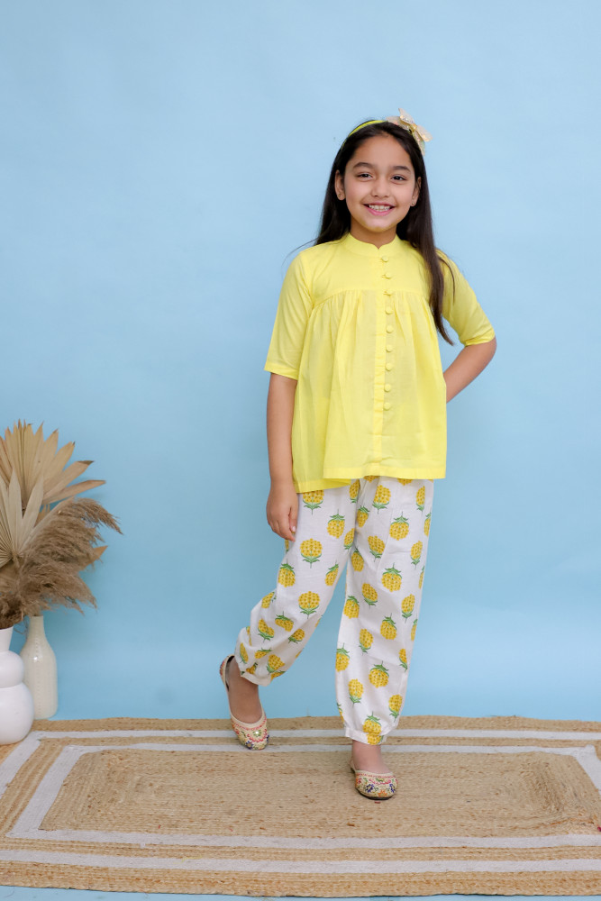 Image of Lemon Co-ord Set