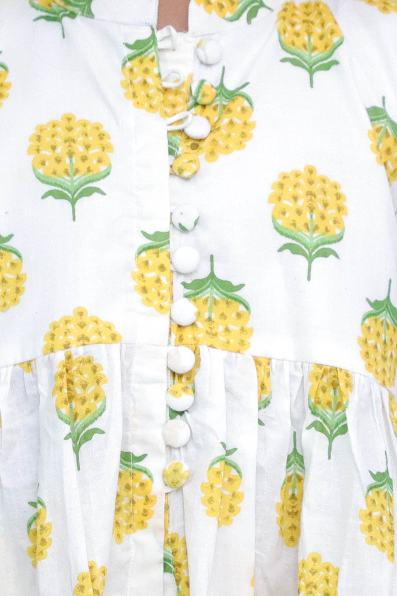 Gul Printed Cape Set