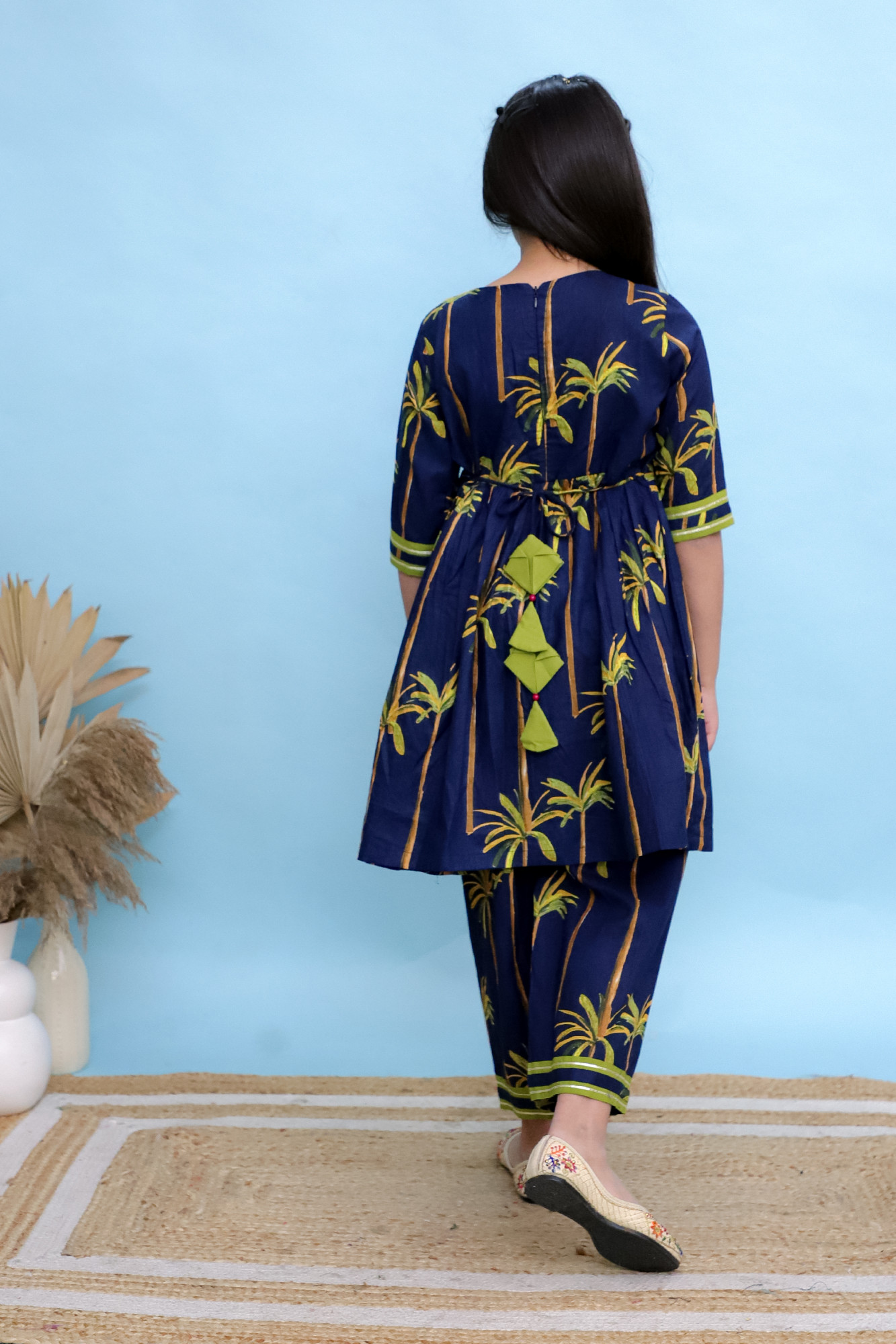 Indigo Oasis Kurta Set
