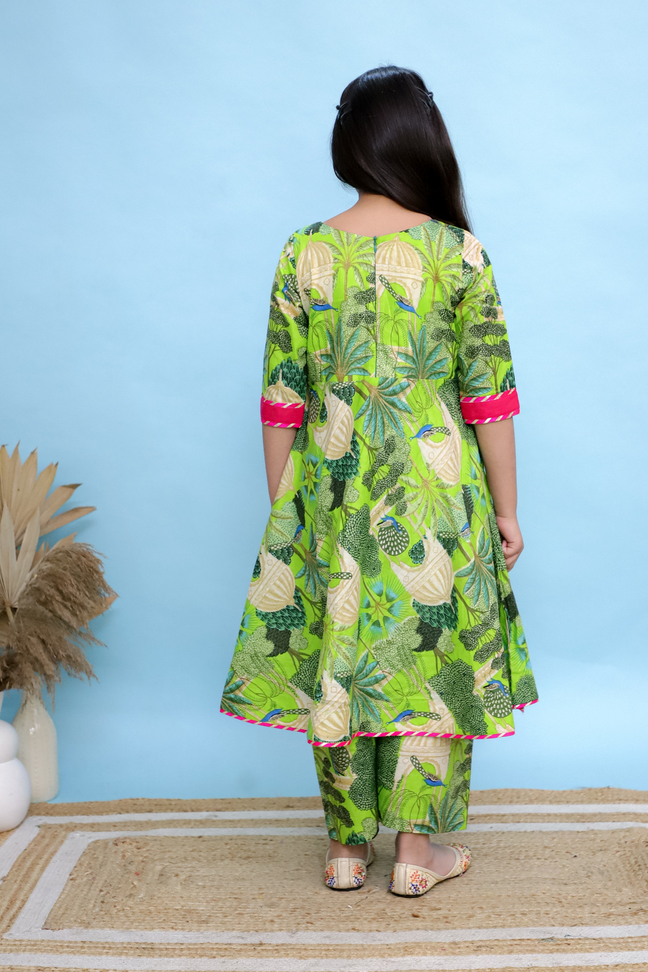 Forest Whisper Anarkali Set