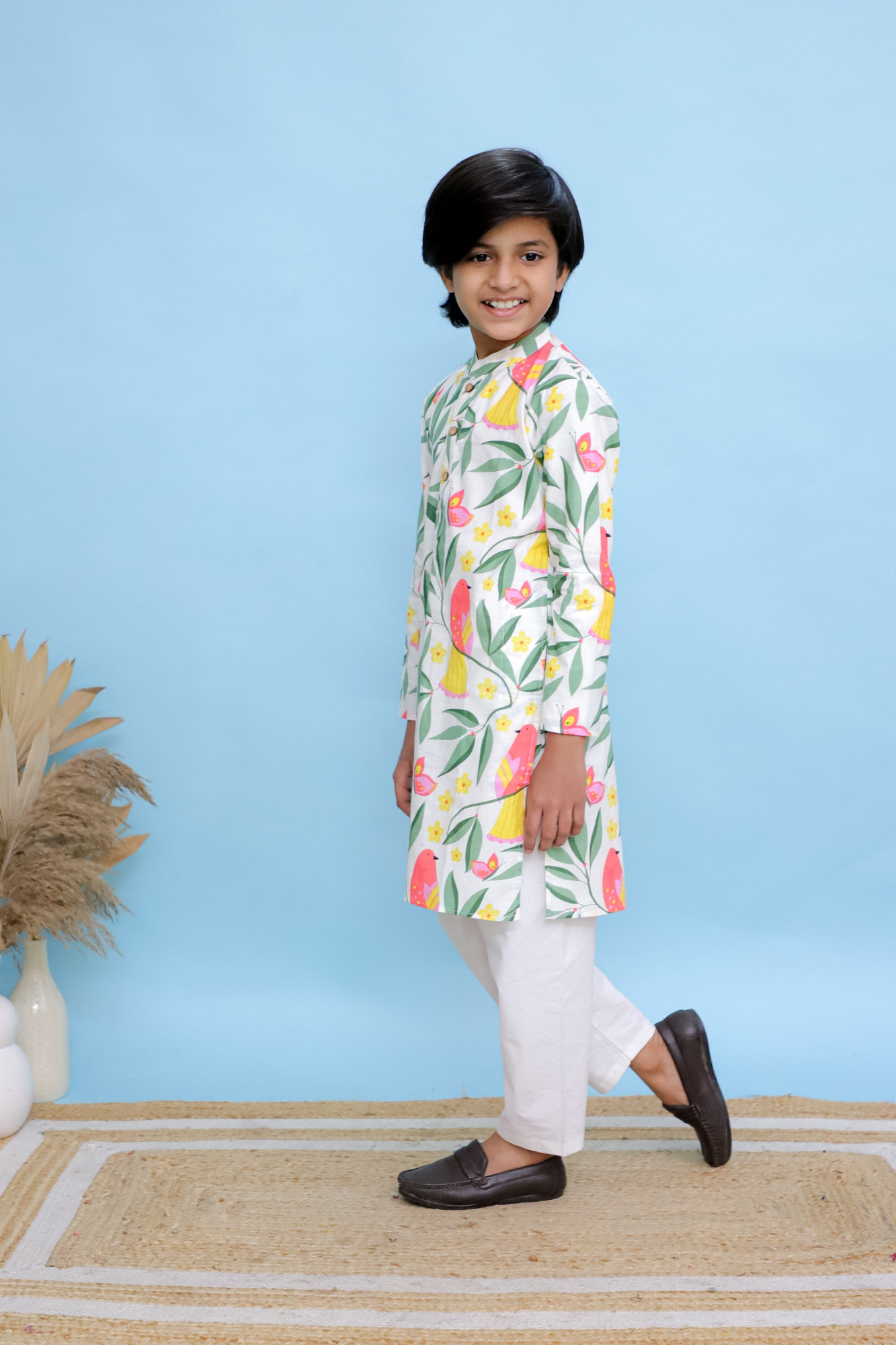 Trail Printed Kurta Set