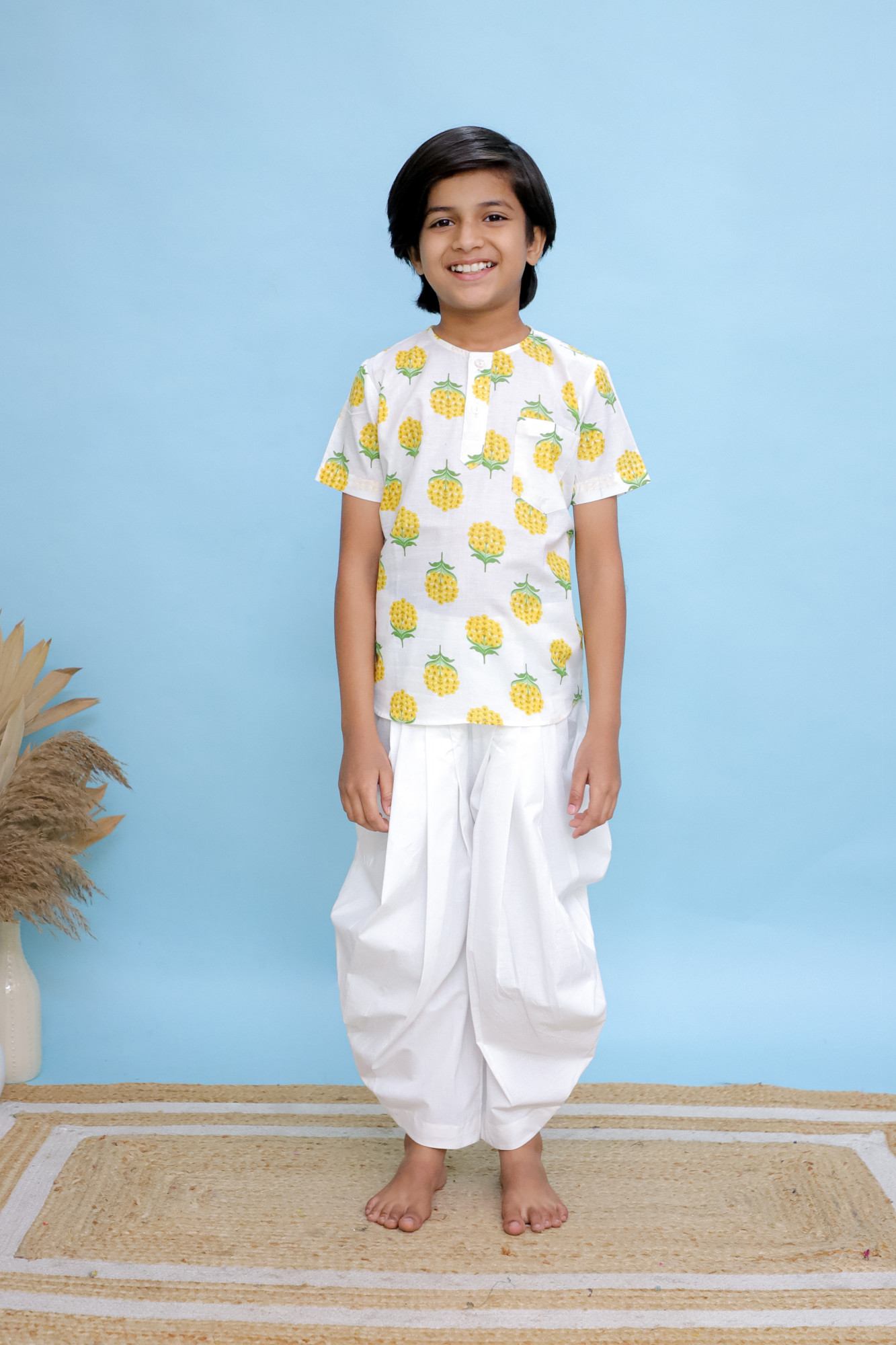 Kapaas Short Kurta
