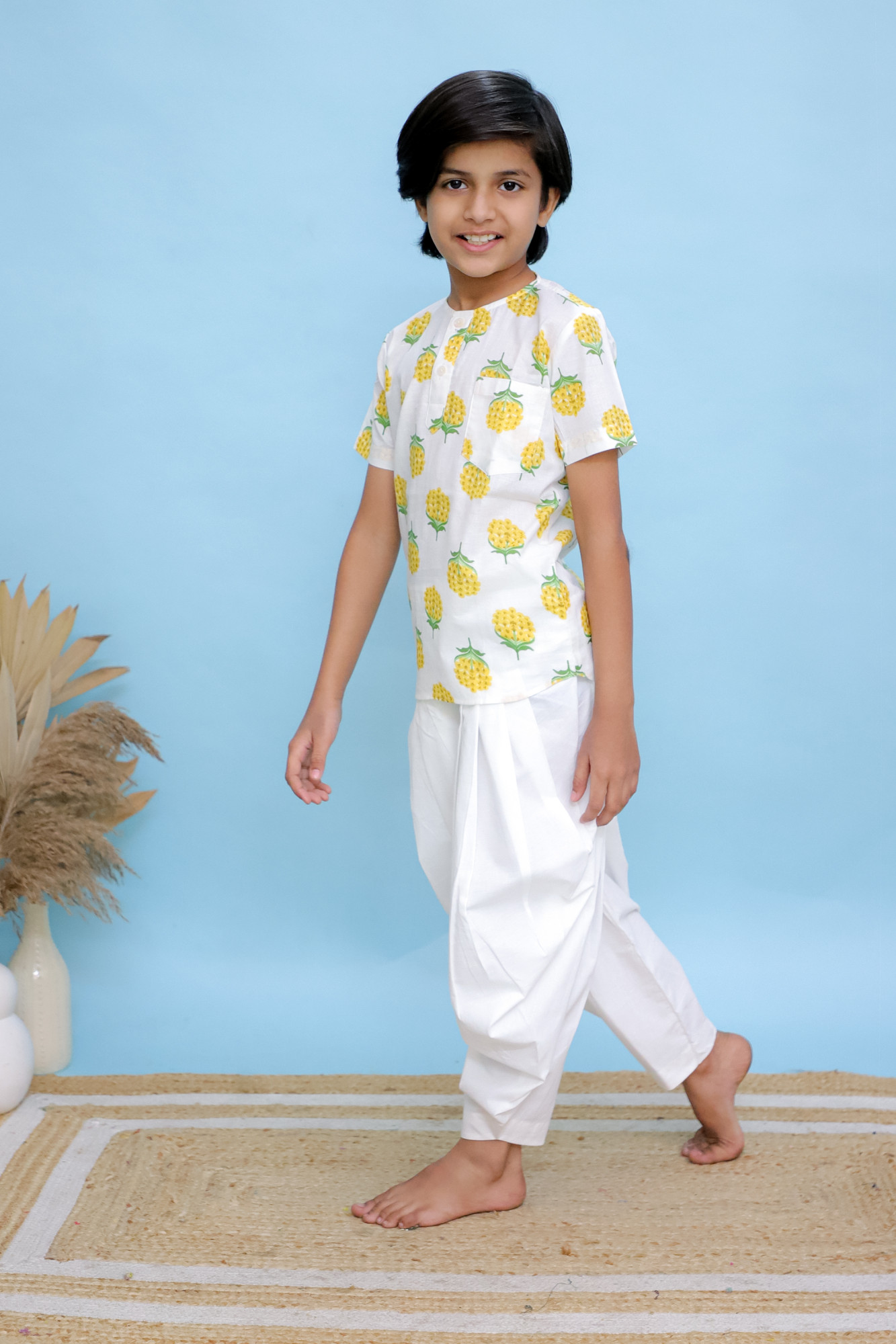 Kapaas Short Kurta