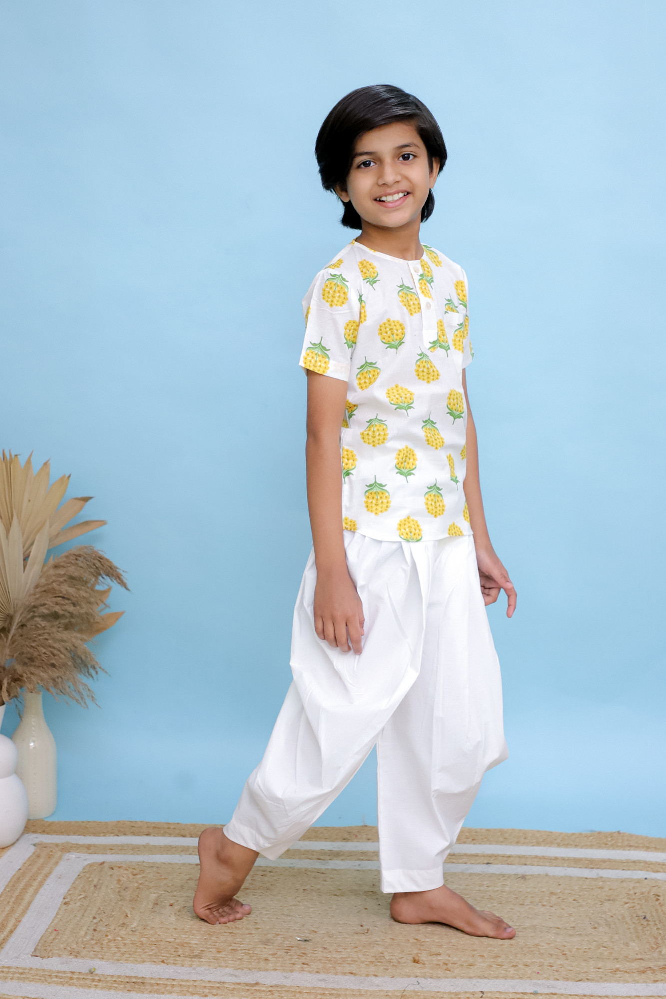 Kapaas Short Kurta