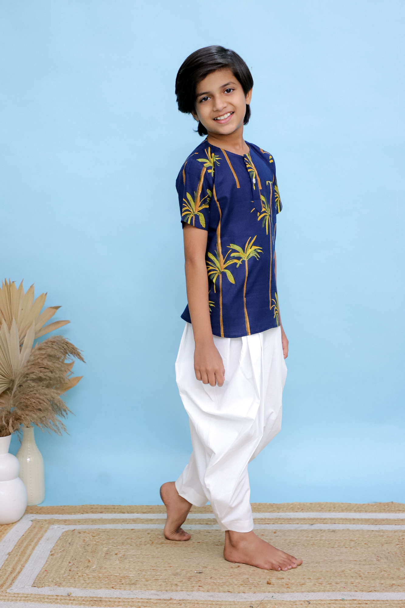 Palm Short Kurta