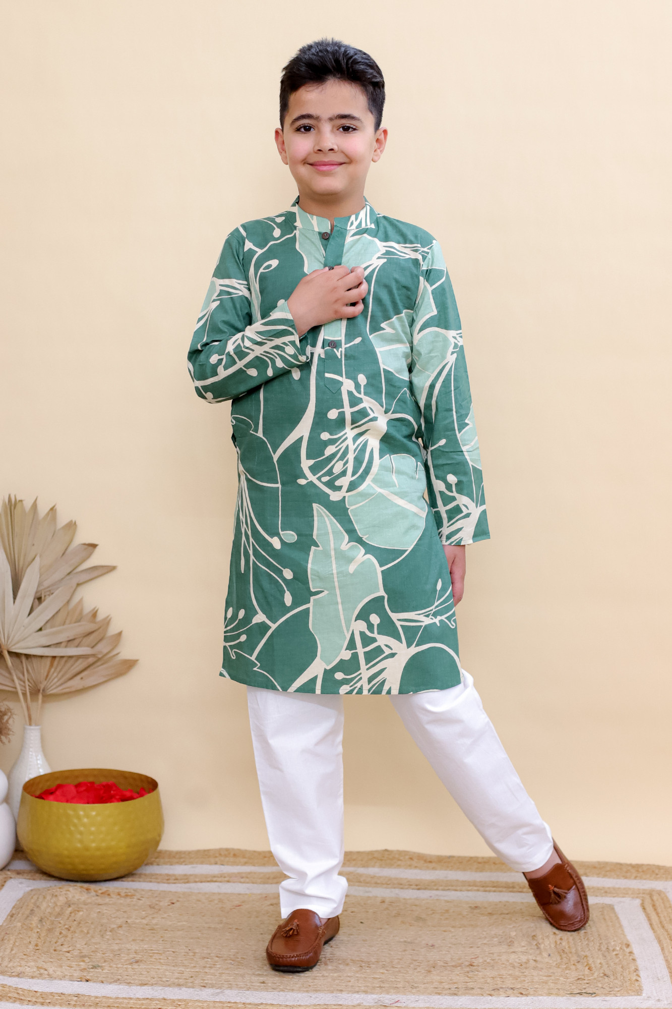 Forest Sprout Kurta Set