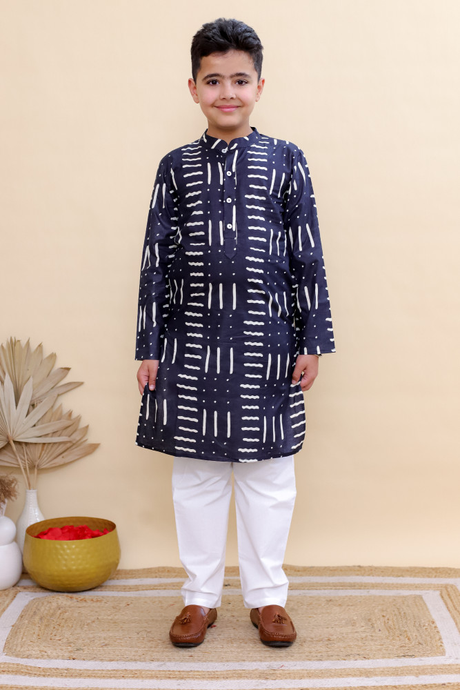Image of Midnight Marksman Kurta Set