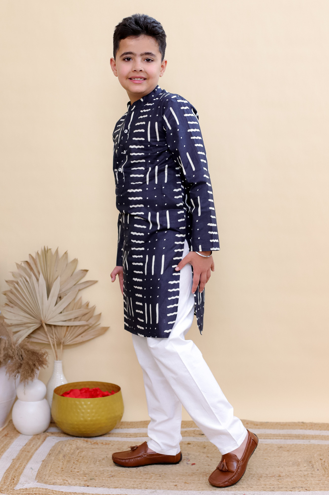 Midnight Marksman Kurta Set