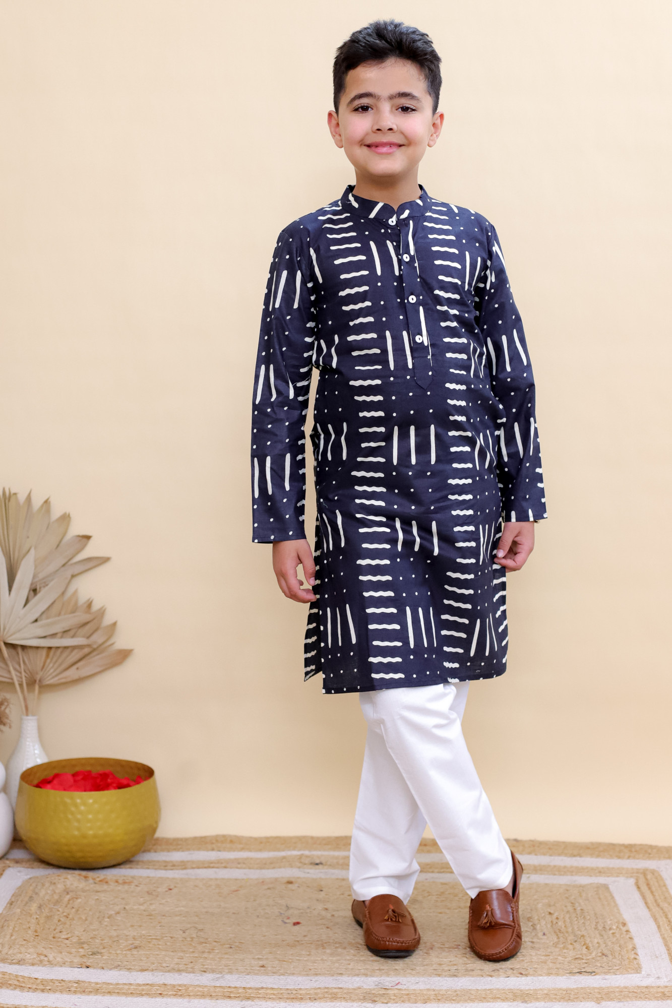 Midnight Marksman Kurta Set