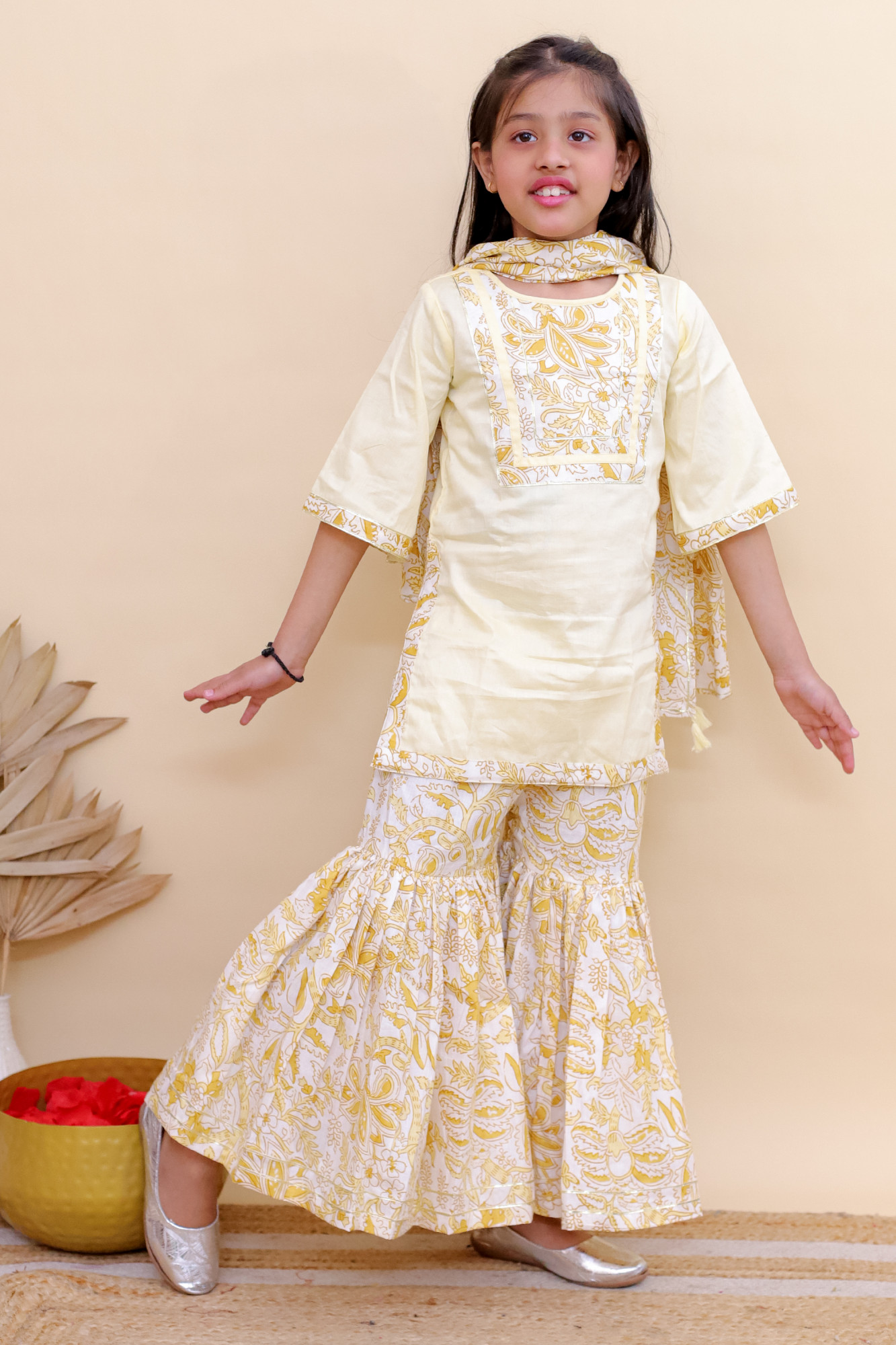 Sunshine Gul Sharara Set