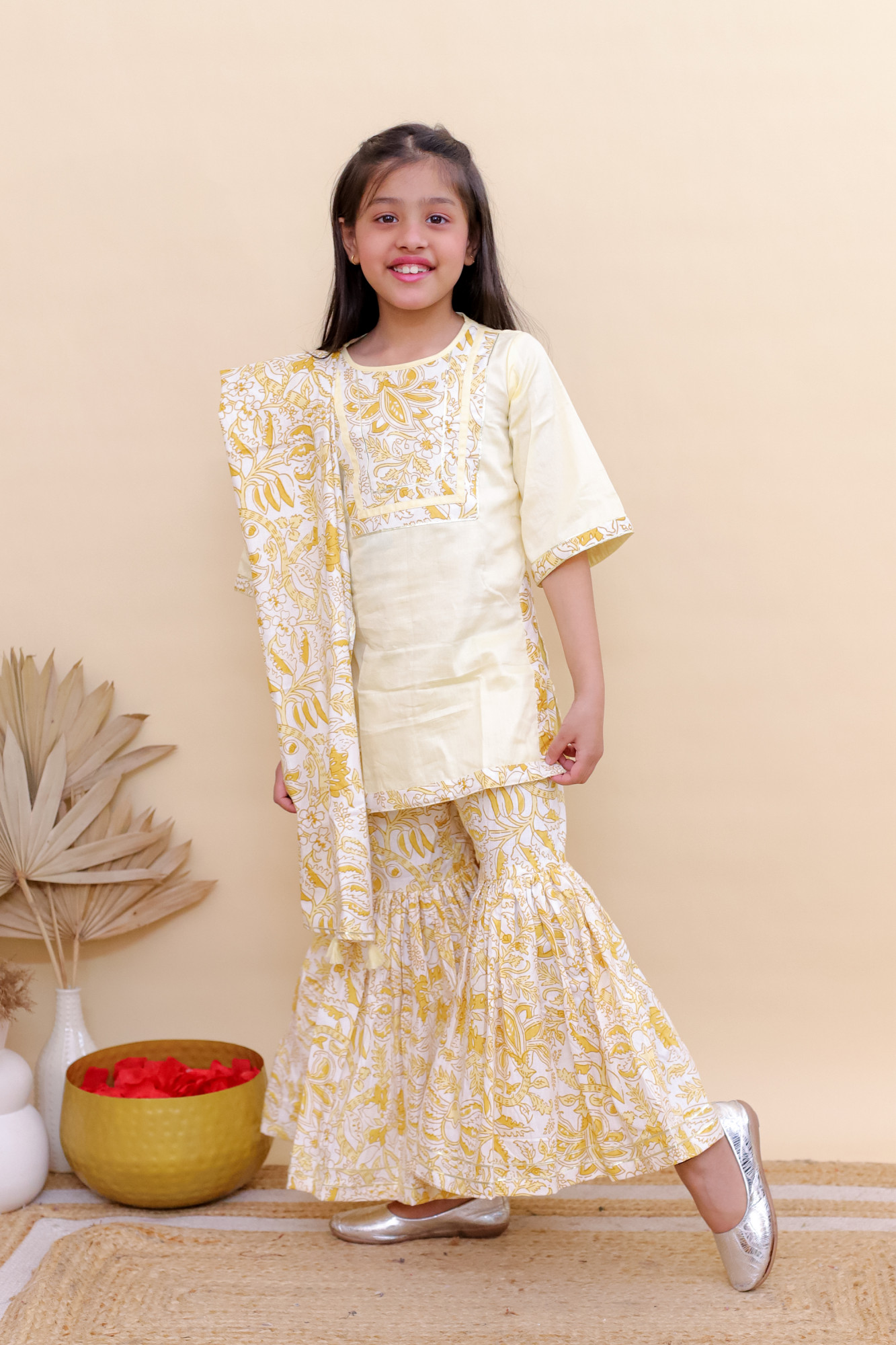 Sunshine Gul Sharara Set