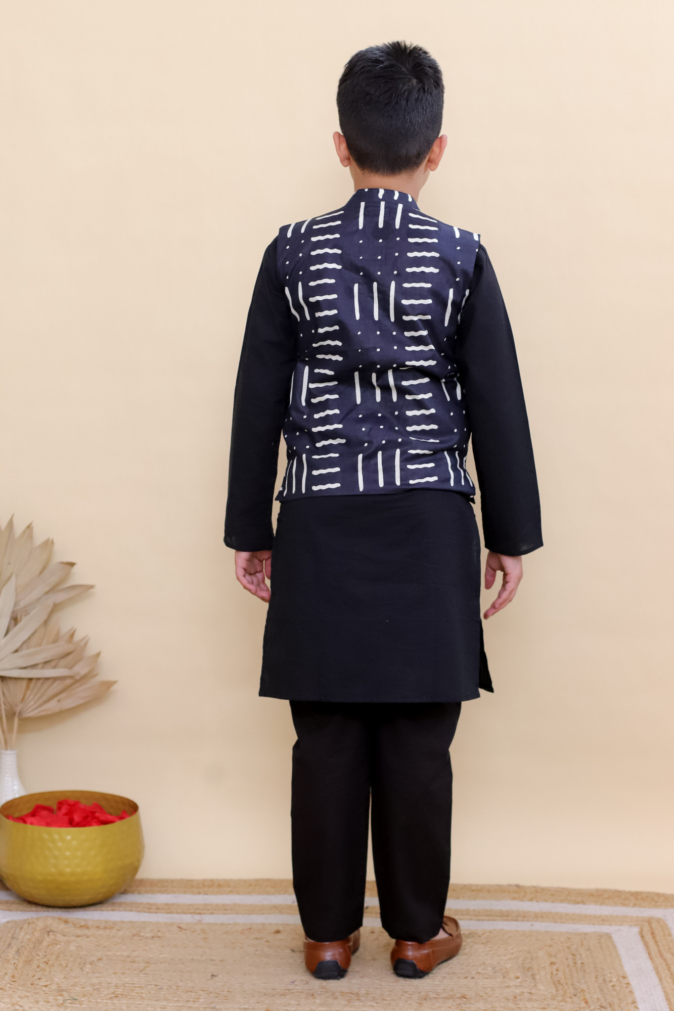 Indigo Dash Nehru Set