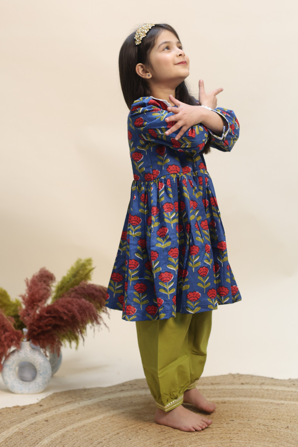 Bluebell Bloom Kurta Set