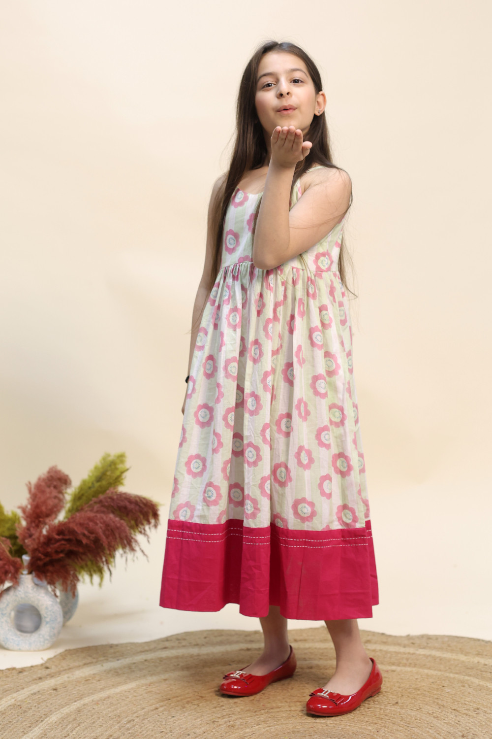 Petal Garden Dress with Jacket