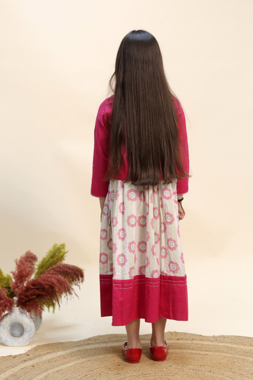 Petal Garden Dress with Jacket