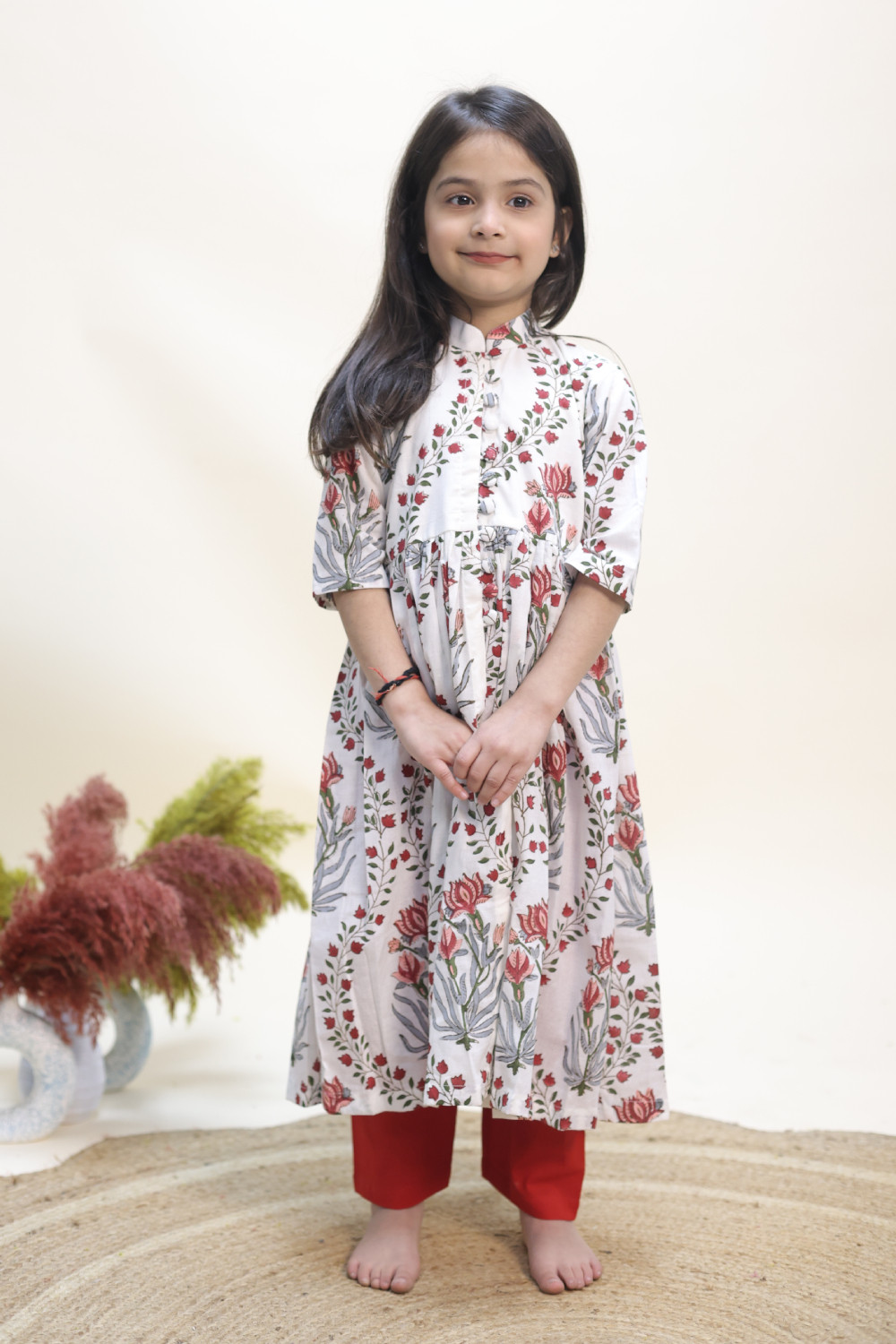 The Ruby Vines Anarkali