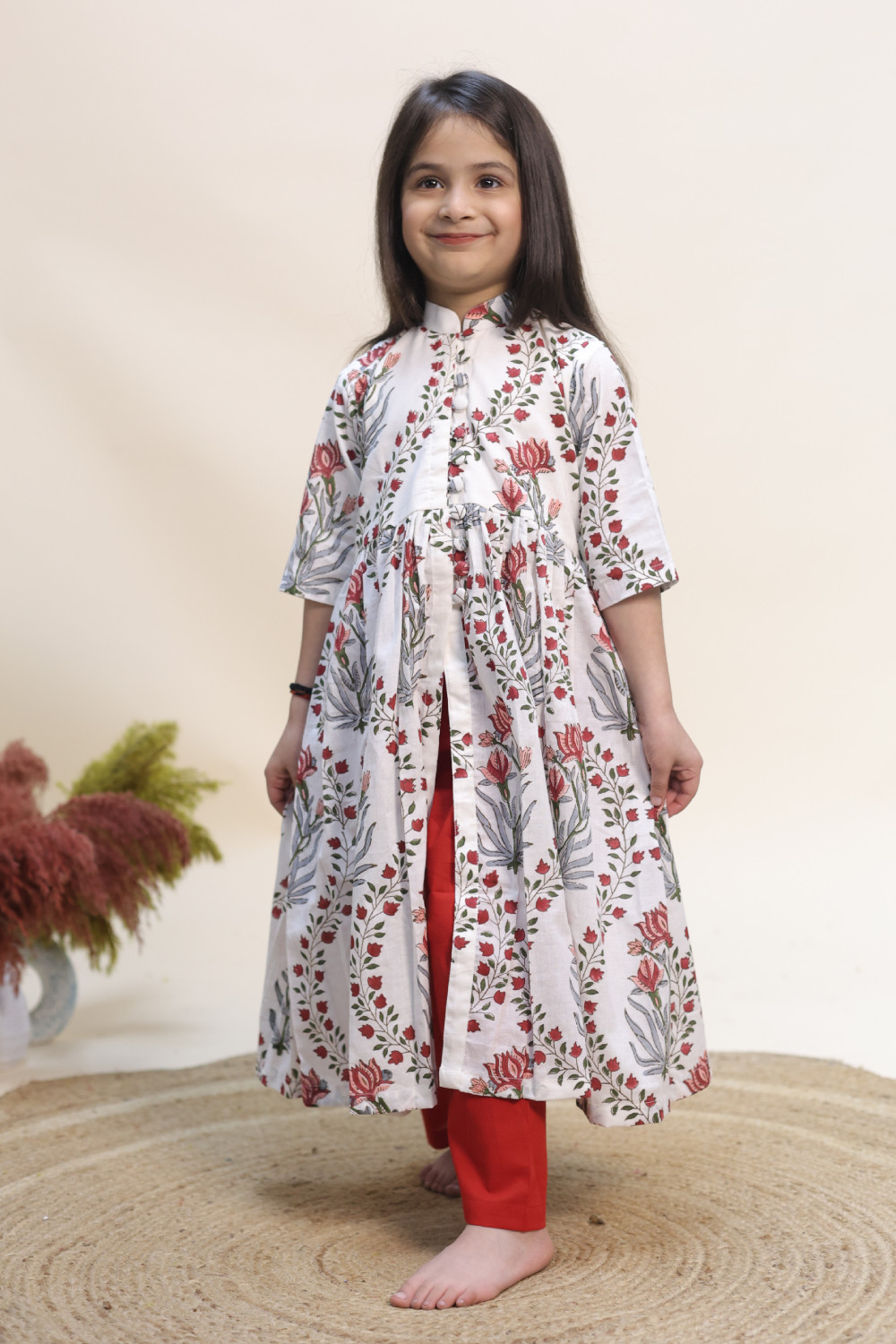 The Ruby Vines Anarkali