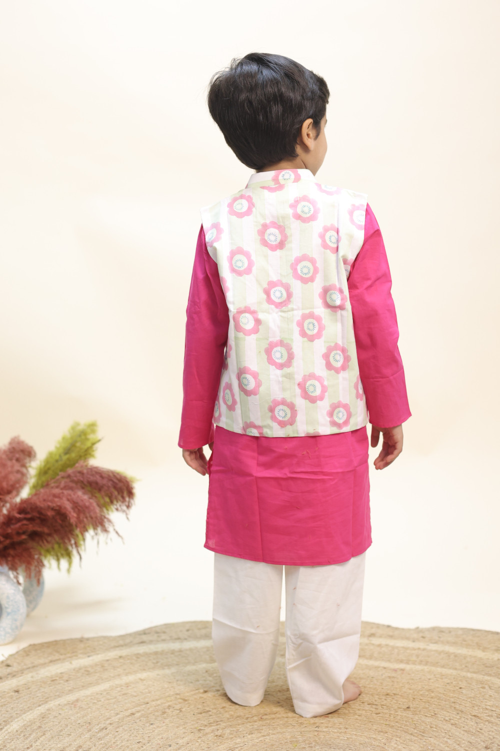 Blush Blossom Kurta Set
