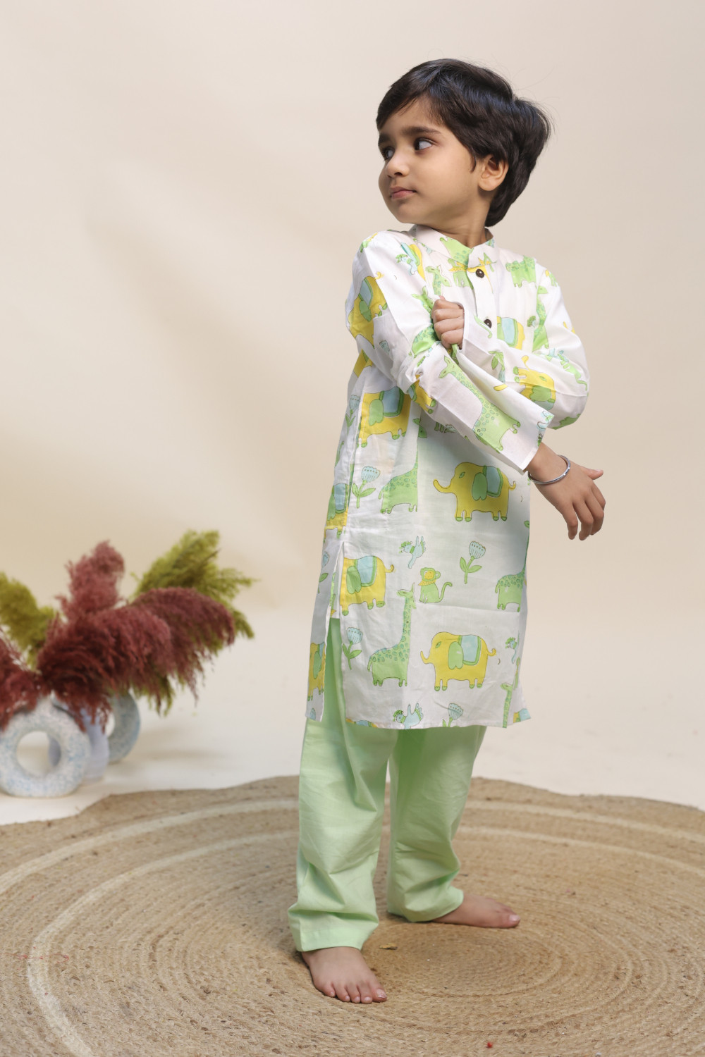 The Safari Sketch Kurta Set