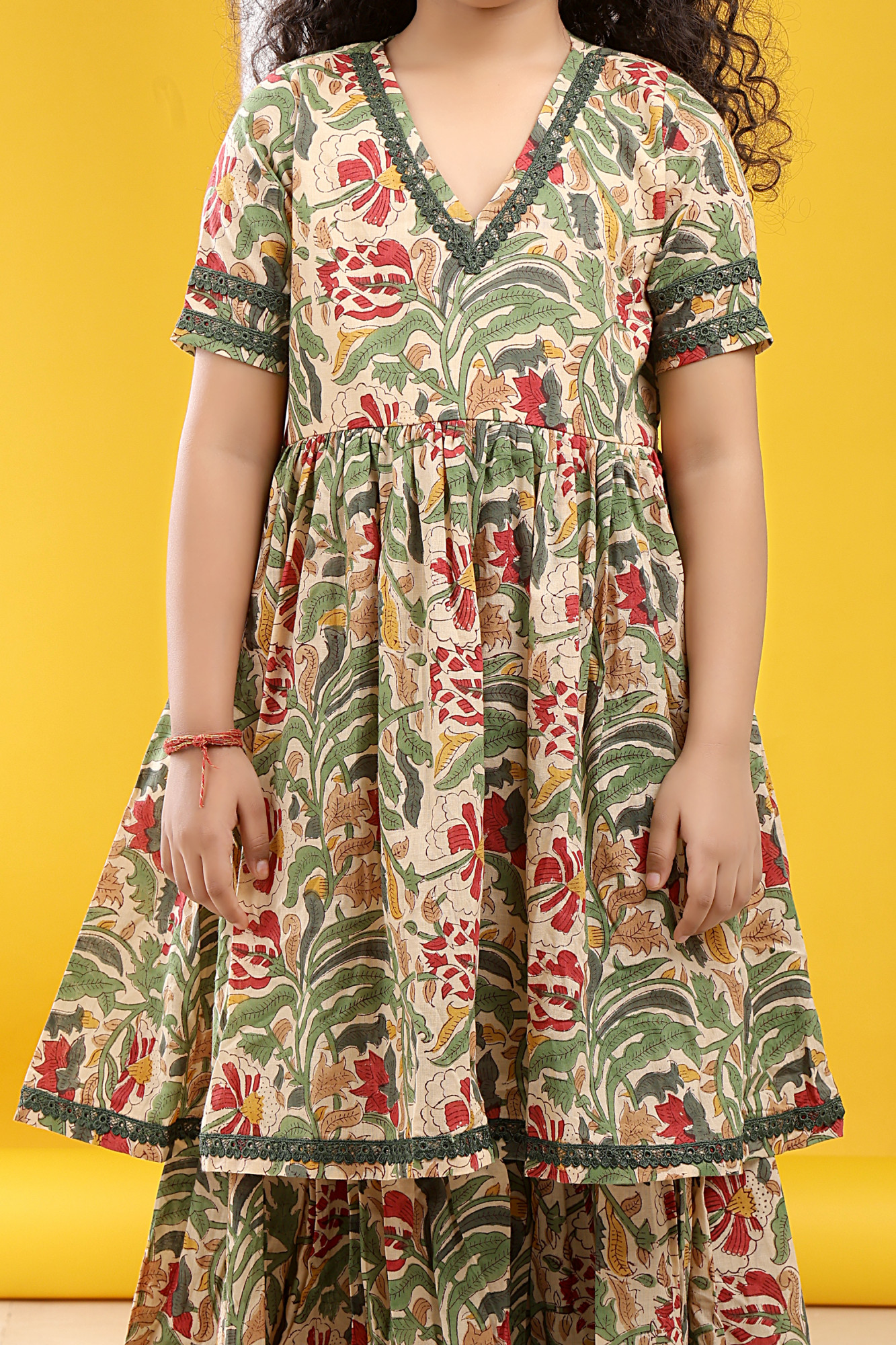 Barkha Floral Peplum Sharara Set