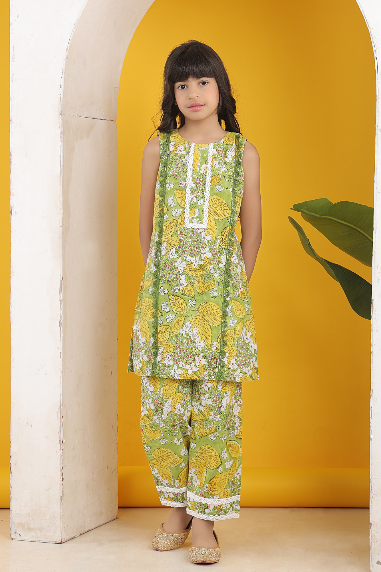 Monsoon Foliage Suit Set